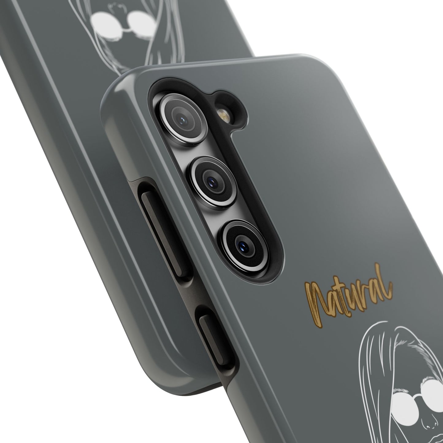 Natural Woman Shades (WL)Tough Phone Cases DARK GREY