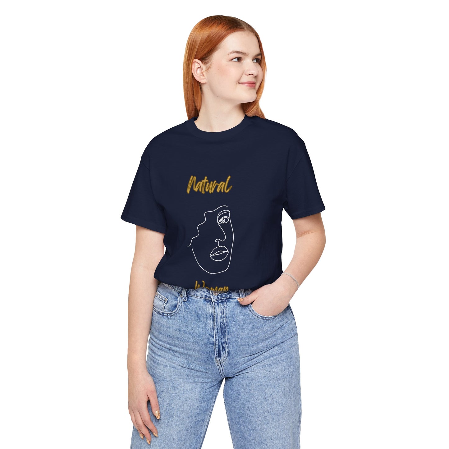 Natural Woman Peekaboo (WL) Short Sleeve T-Shirt