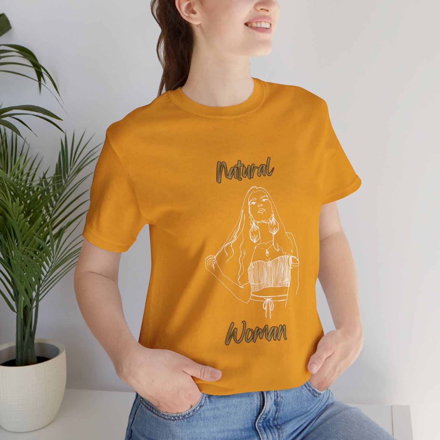Natural Woman Thinking (WL) Short Sleeve T-Shirt
