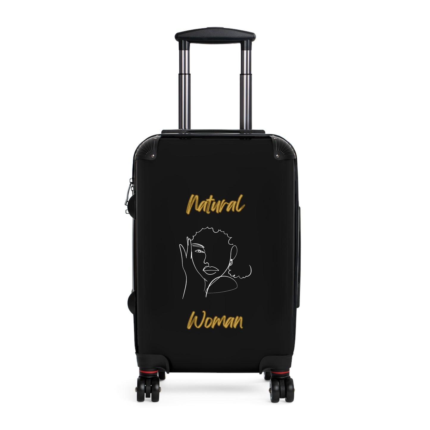 Natural Woman Let's Be Friends (WL) Suitcase BLACK