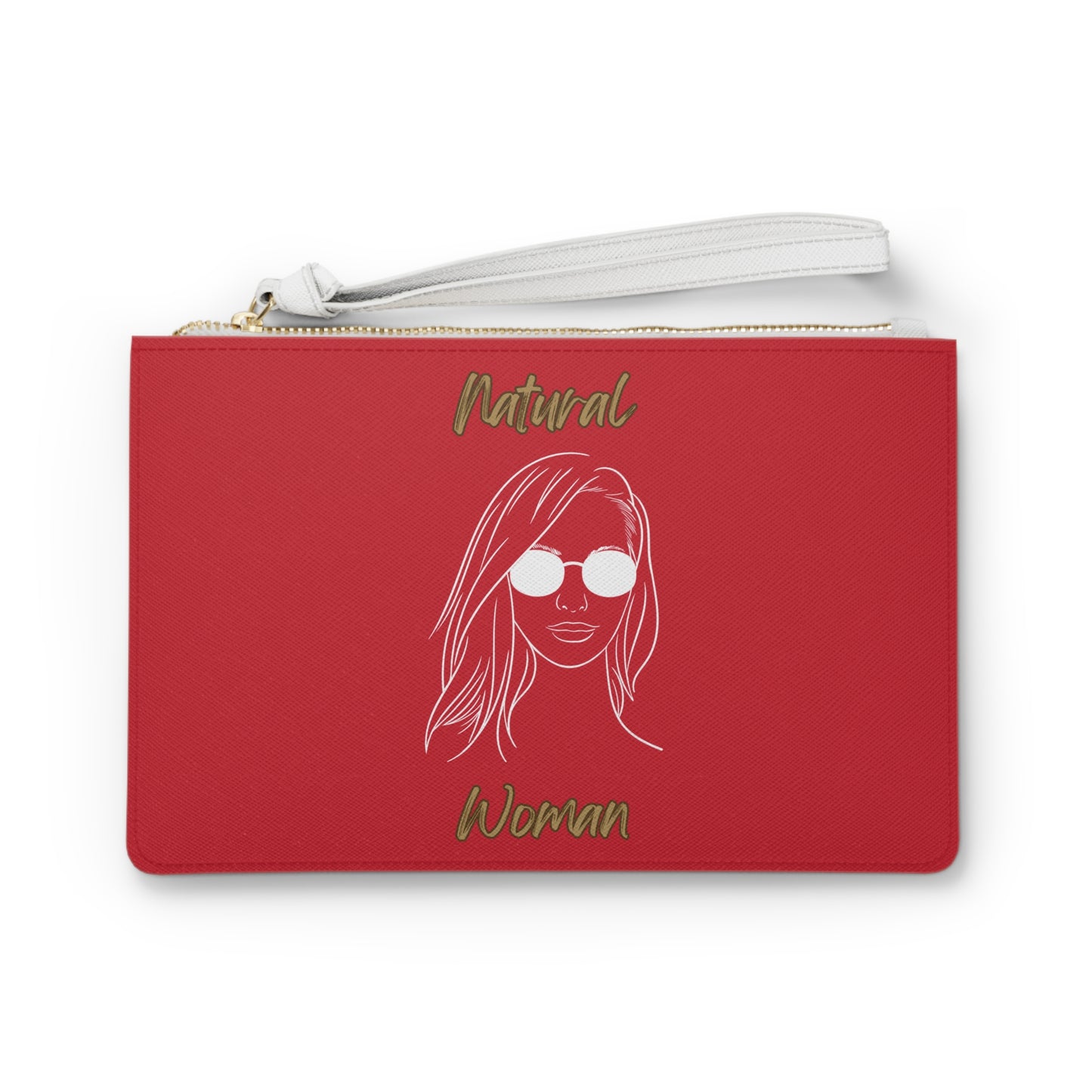Natural Woman Shades (WL) Clutch Bag DARK RED