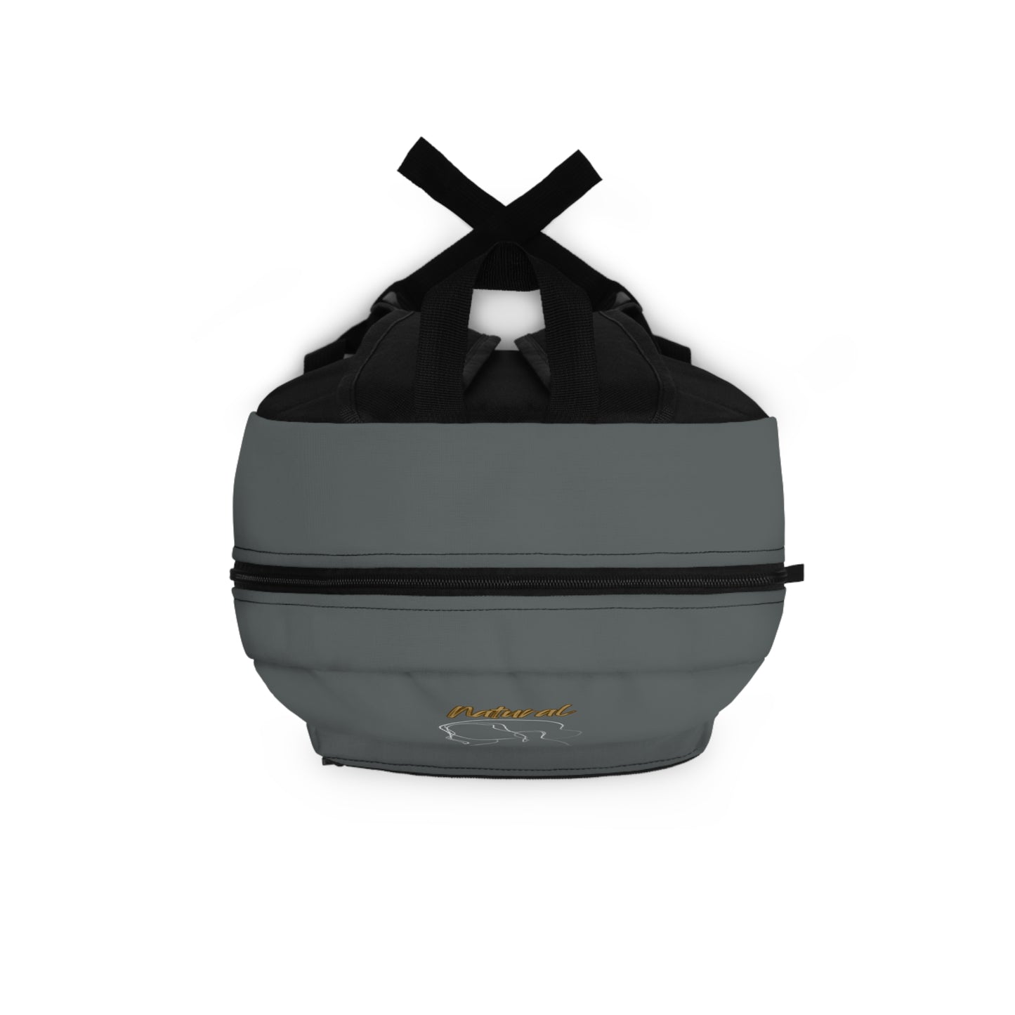 Natural Woman Hanging Hair (WL) Backpack DARK GREY