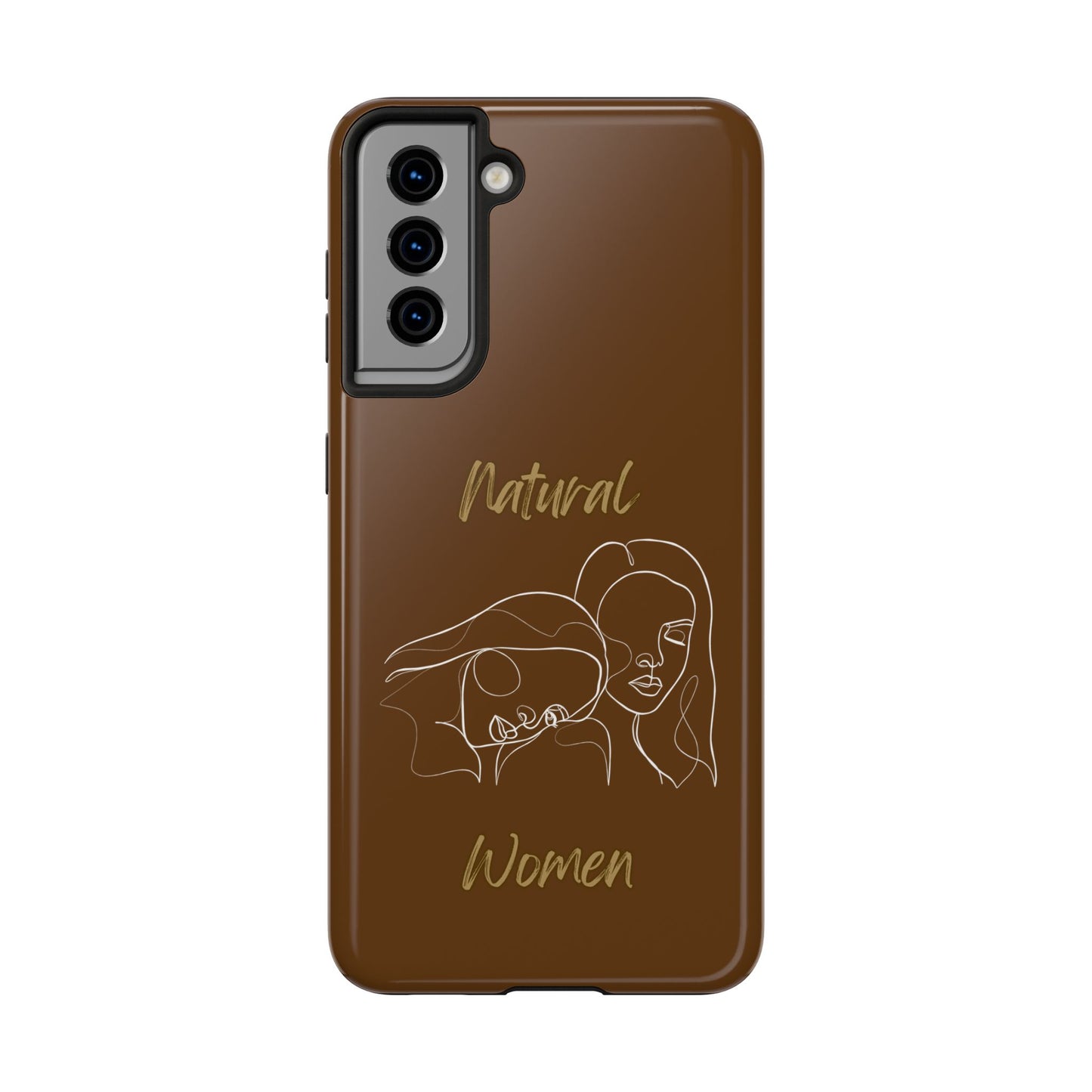 Natural Woman Sisters (WL)Tough Phone Cases BROWN