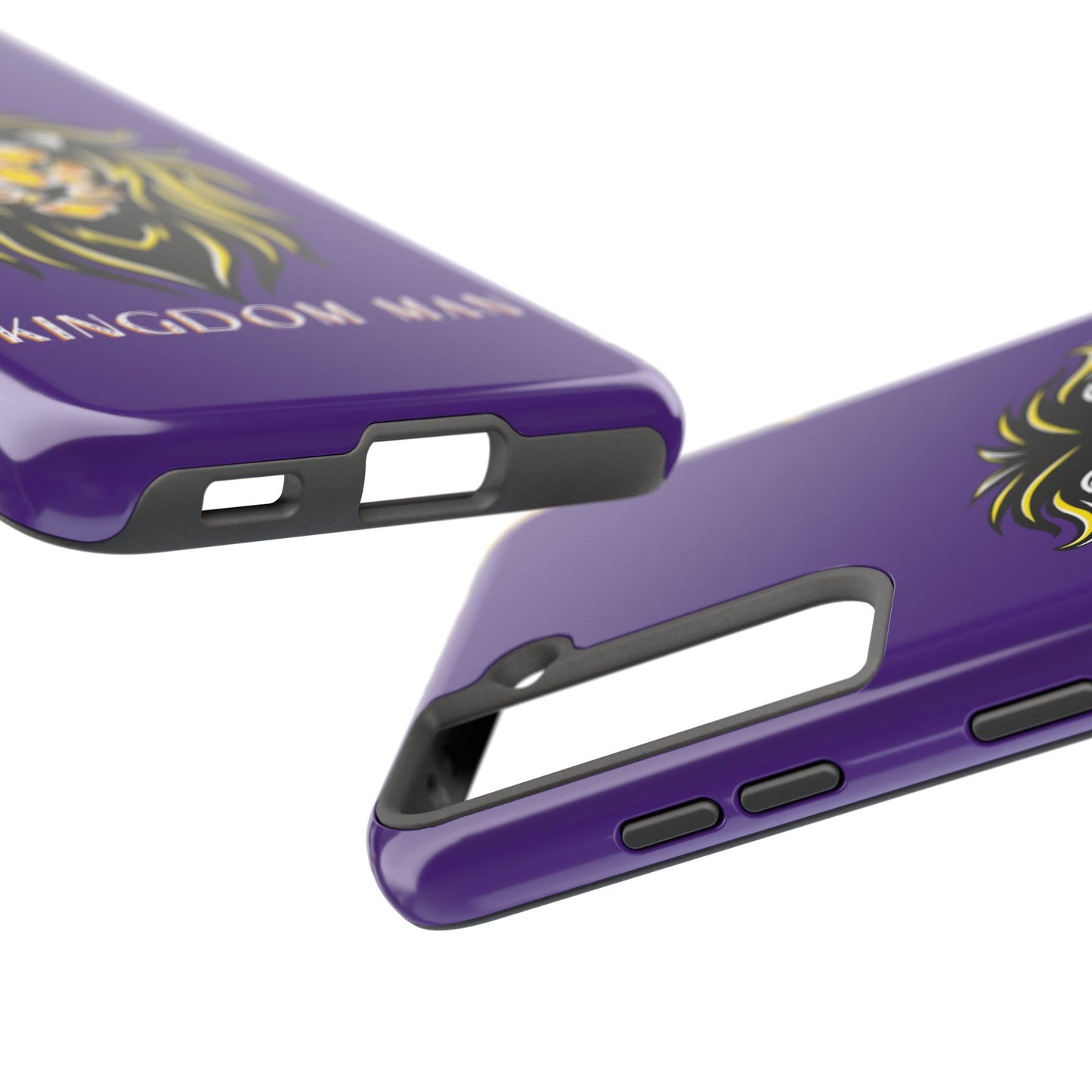 Kingdom Man (White-Gold Label) Tough Phone Case PURPLE