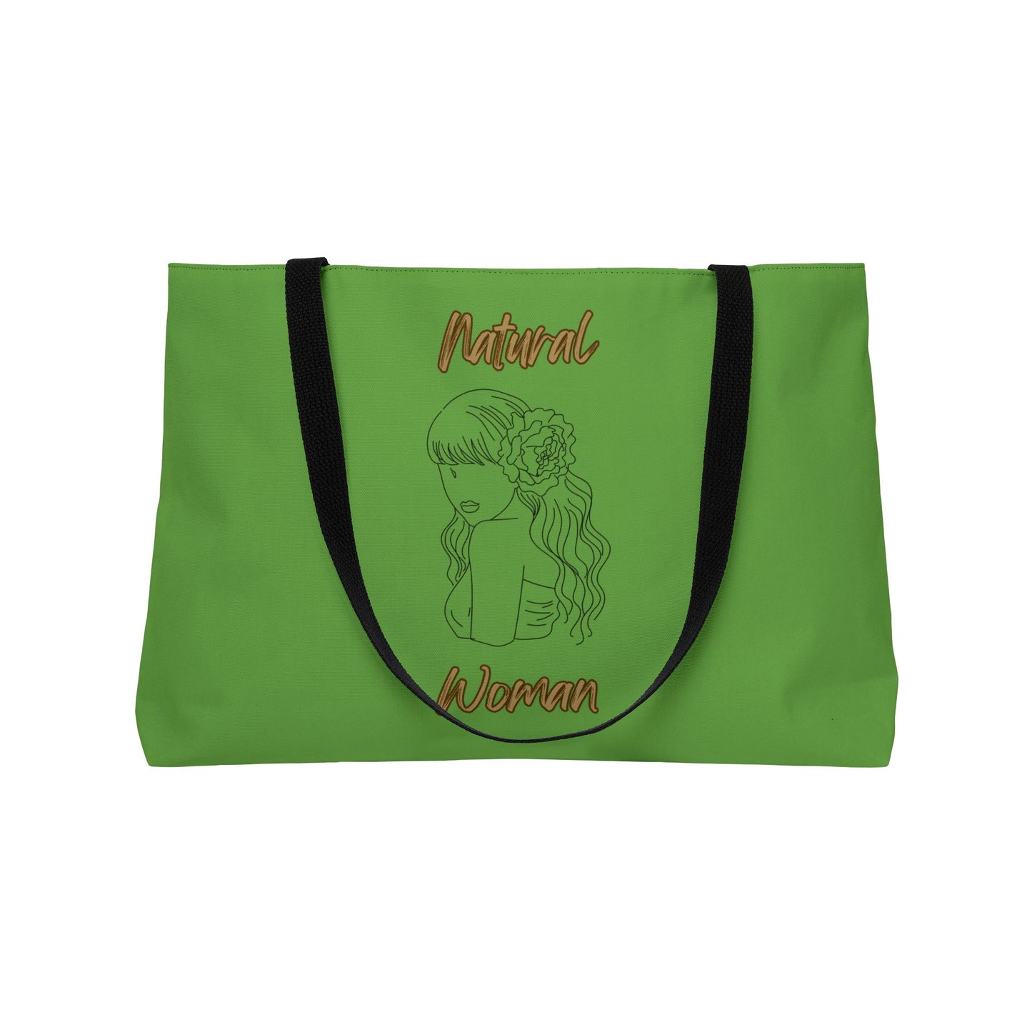 Natural Woman Newness (BL) Weekender Tote Bag GREEN