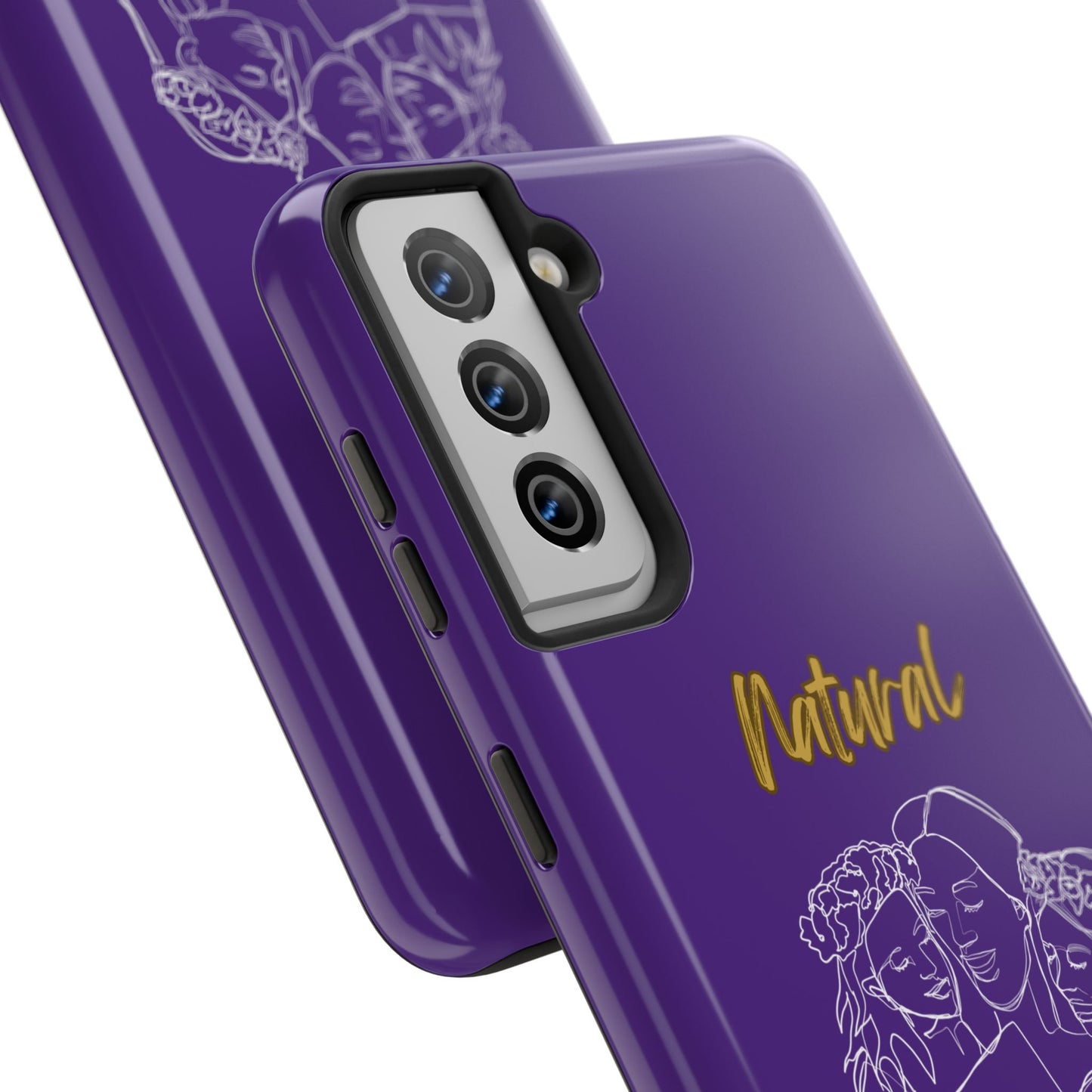 Natural Woman Me & My Girls (WL)Tough Phone Cases PURPLE