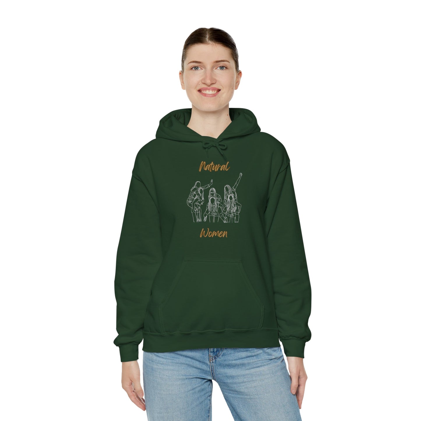 Natural Women Piggy Back (WL) Hoodie