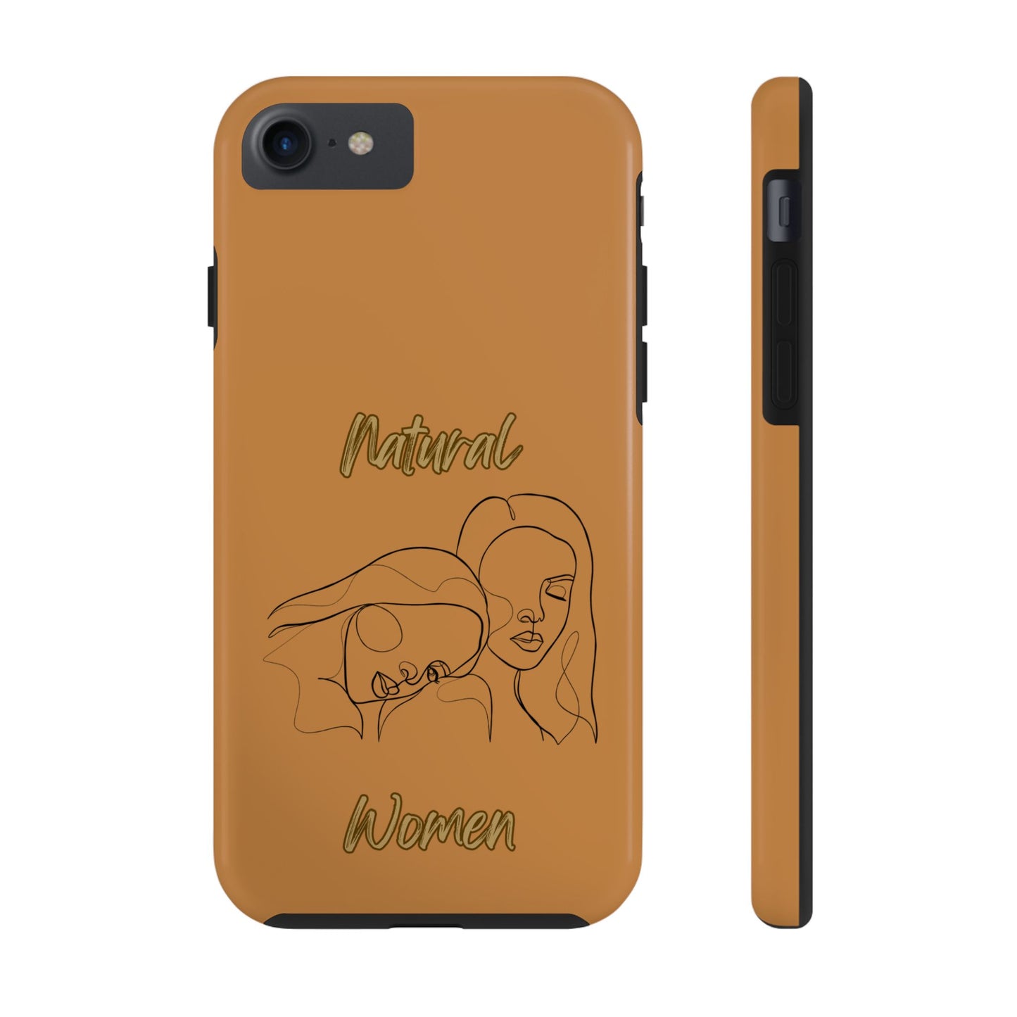 Natural Woman Sisters (BL)Tough Phone Cases LIGHT BROWN