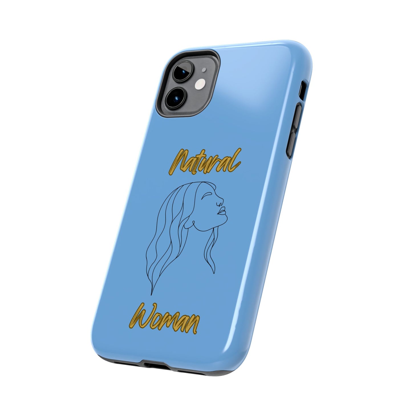 Natural Woman Breeze On Face (BL)Tough Phone Cases LIGHT BLUE