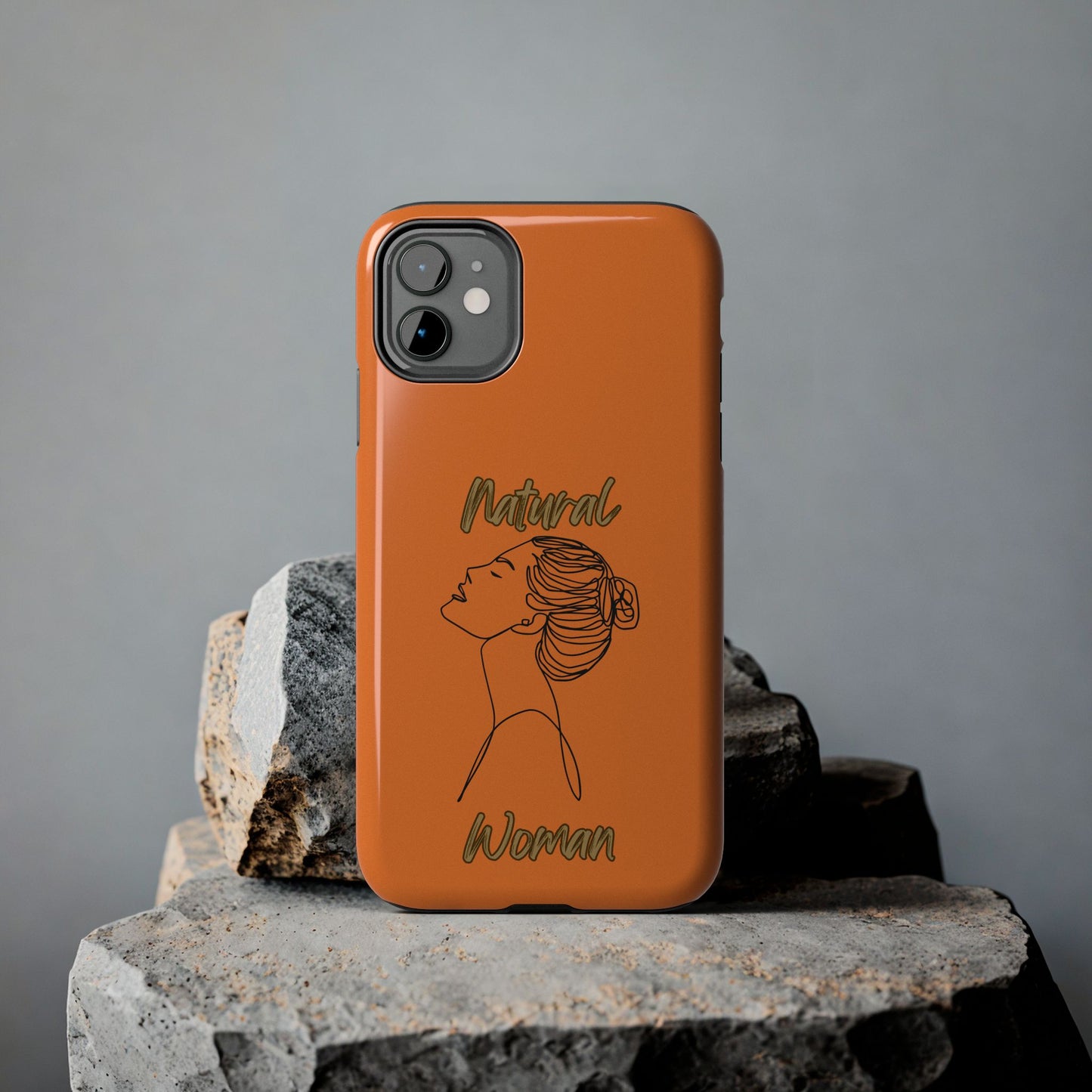 Natural Woman Wet Bun (BL) Tough Phone Cases CRUSTA