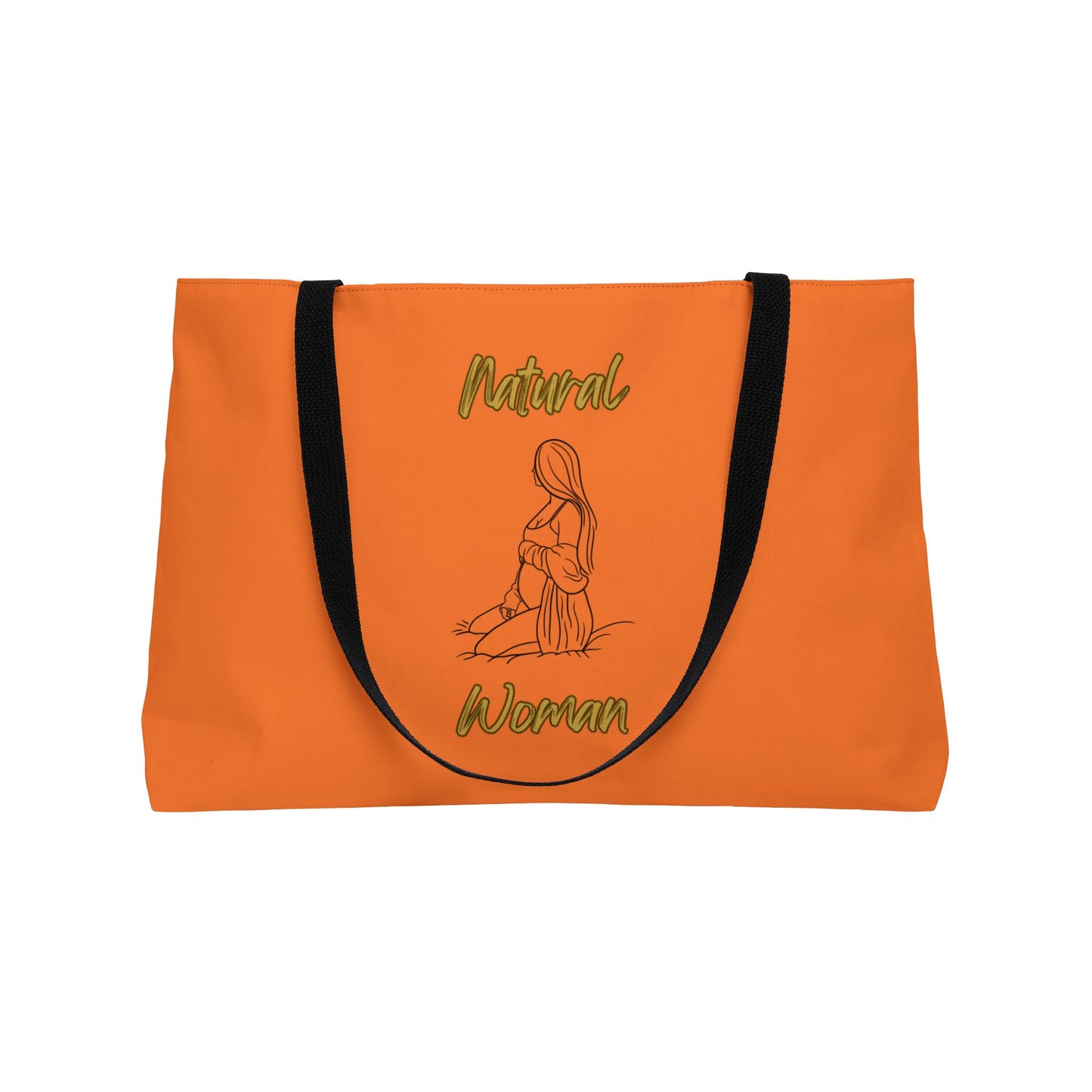 Natural Woman Expecting (BL) Weekender Tote Bag CRUSTA