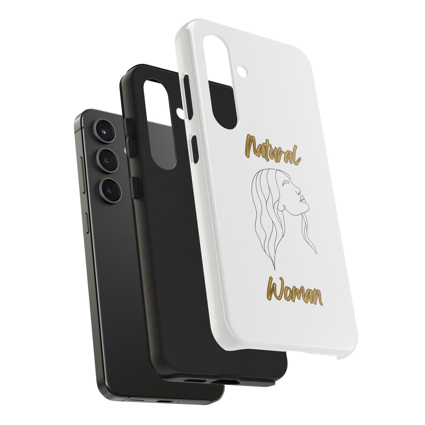 Natural Woman Breeze On Face (BL)Tough Phone Cases WHITE