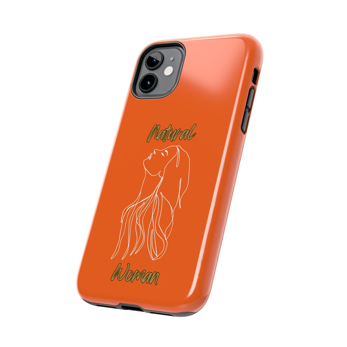 Natural Woman Appreciation (WL)Tough Phone Cases ORANGE