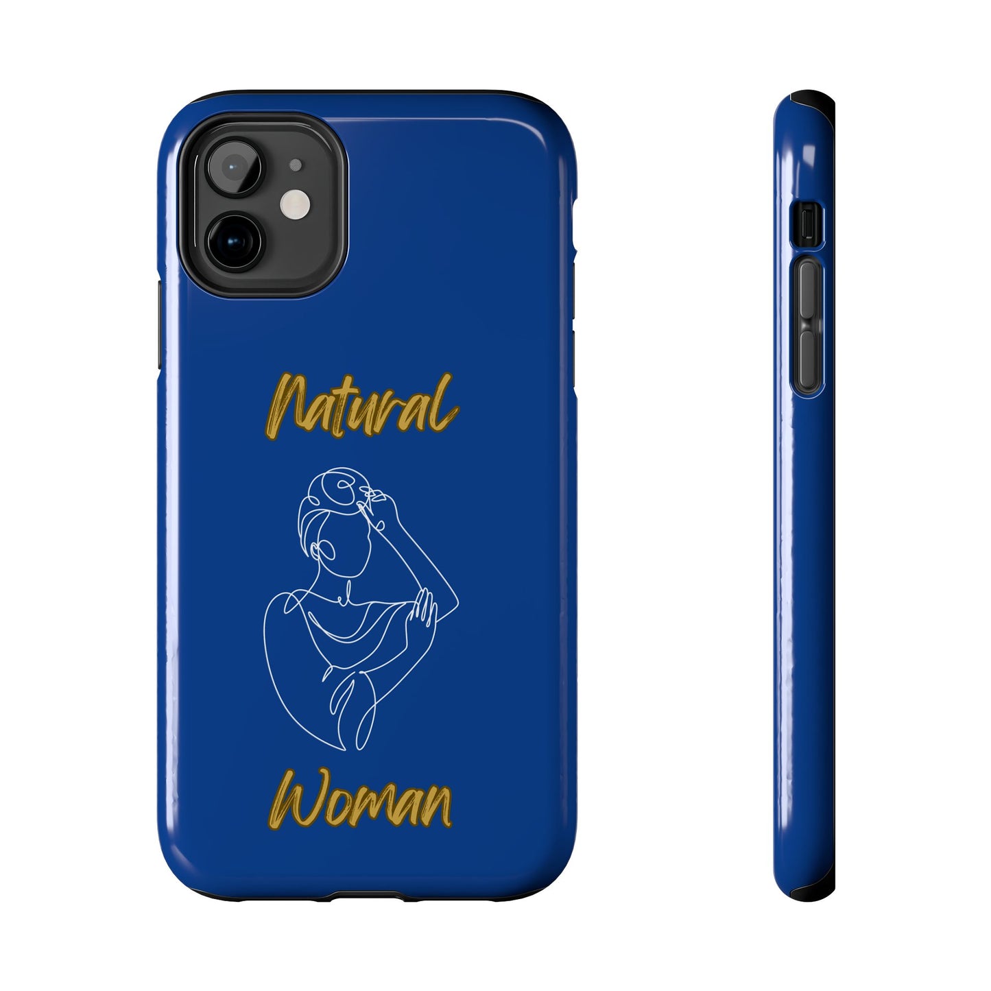 Natural Woman Style (WL)Tough Phone Cases DARK BLUE