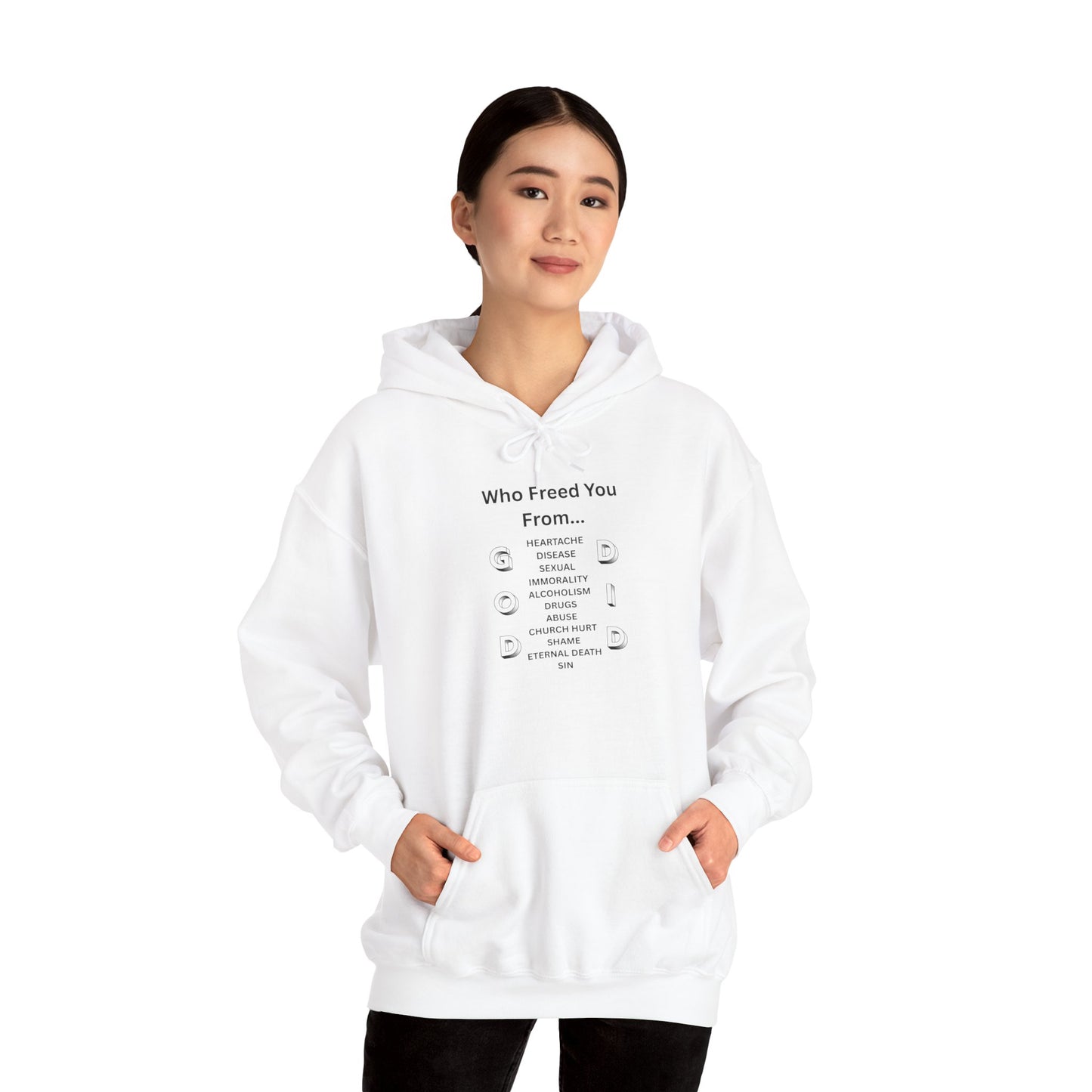 "GOD DID" (BL) Hoodie