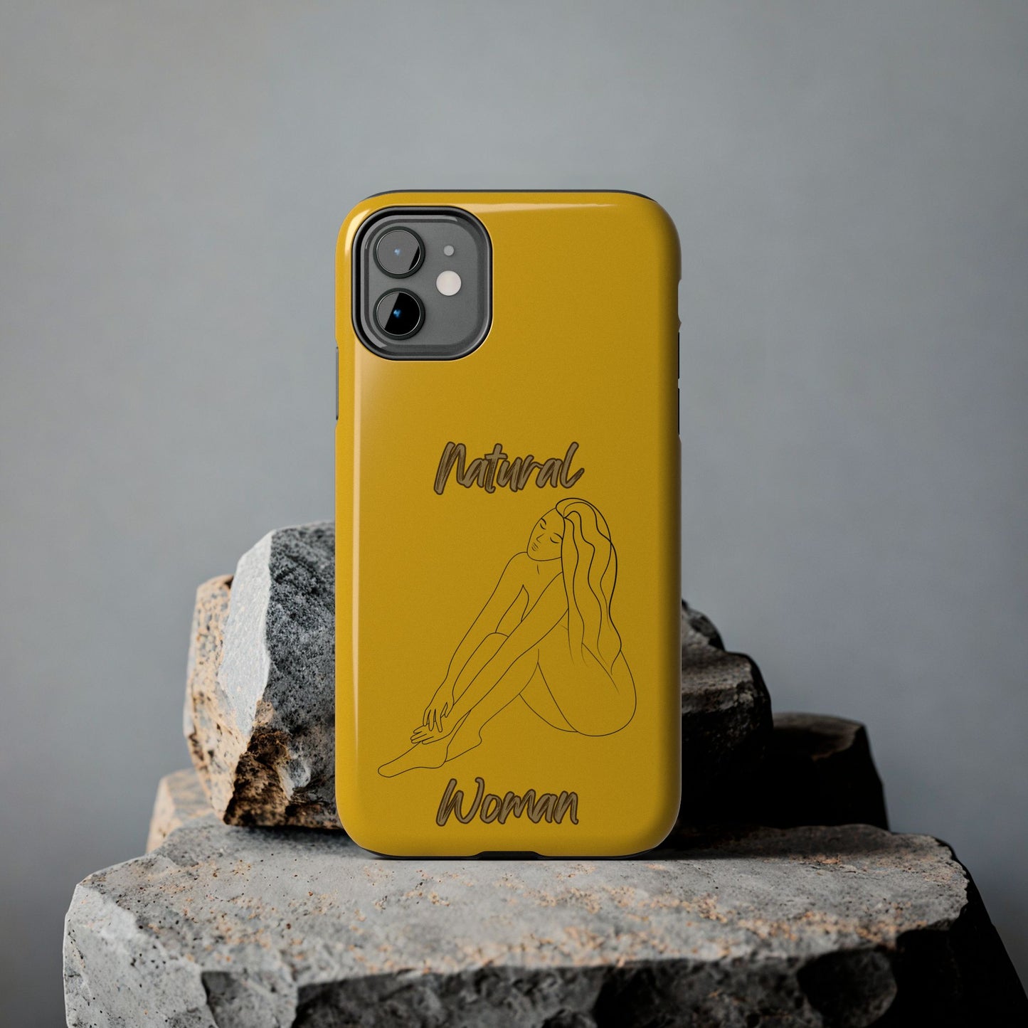 Natural Woman Beauty (BL) Tough Phone Cases YELLOW