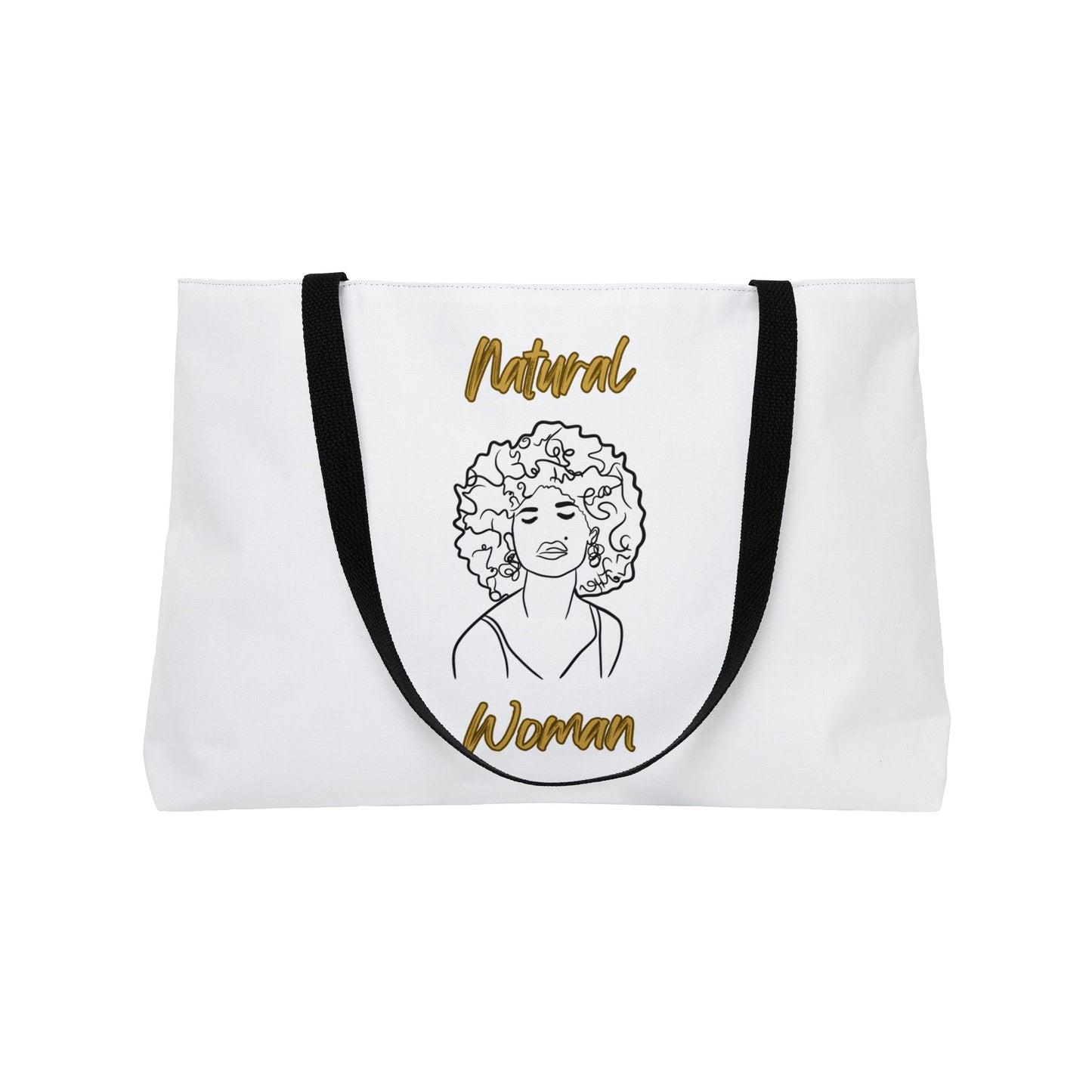 Natural Woman All About Me (BL) Weekender Tote Bag WHITE