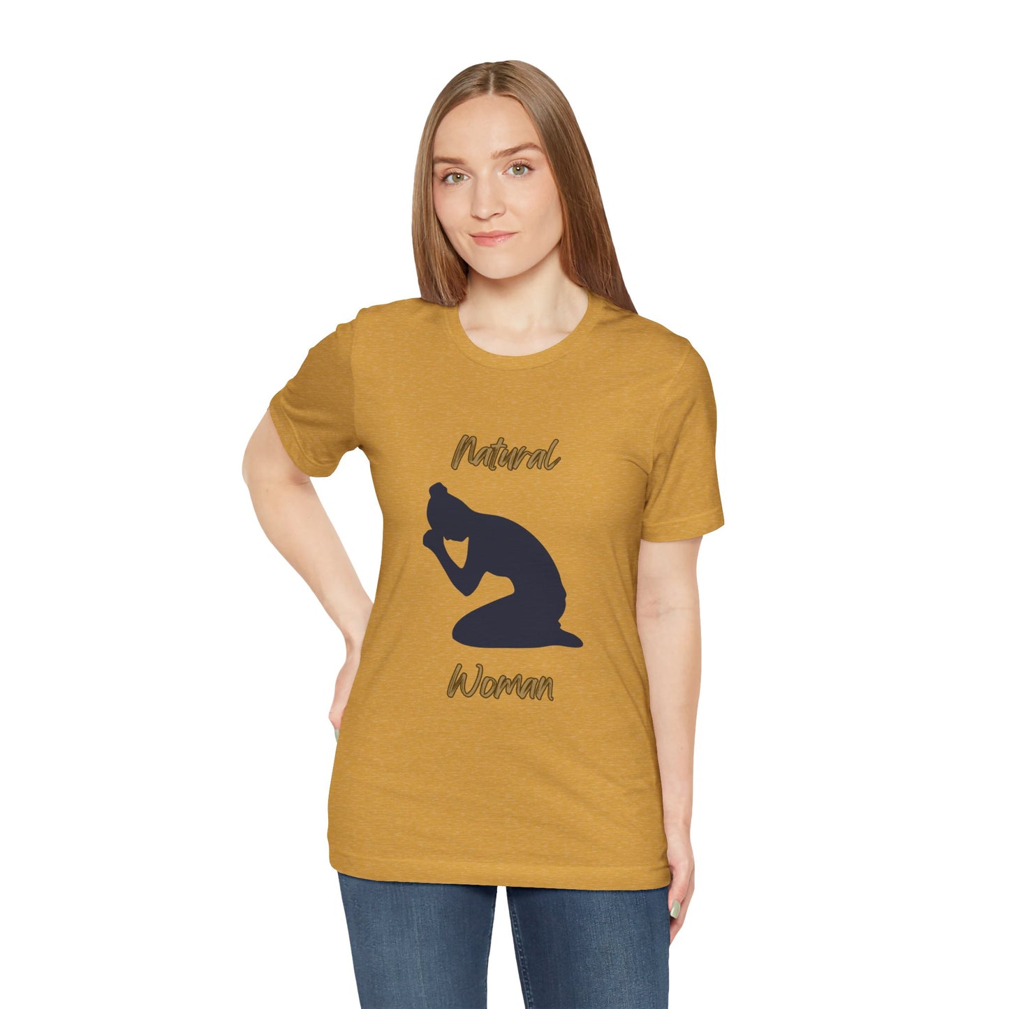 Natural Woman Pray (BL) Short Sleeve T-Shirt