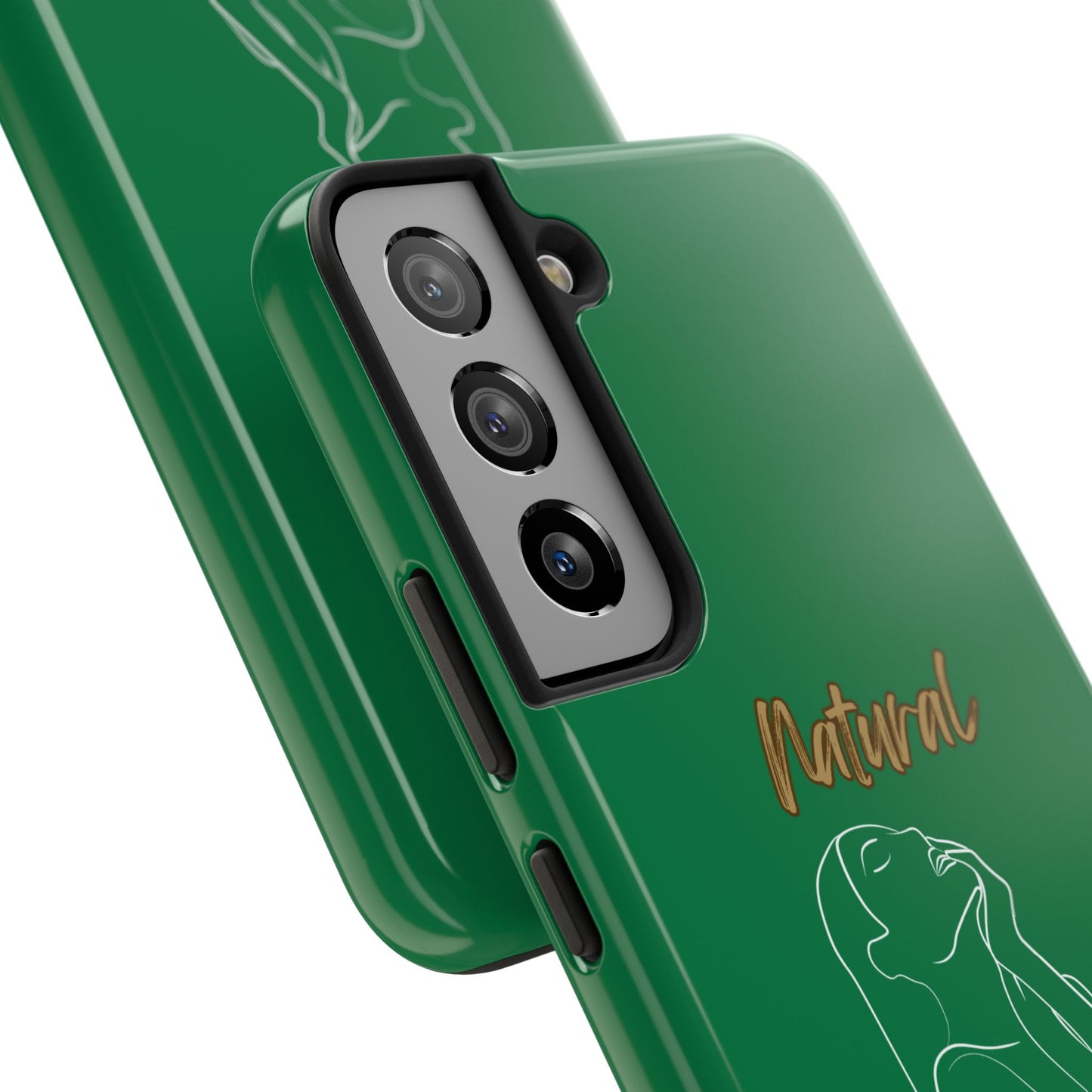 Natural Woman Thank You (WL) Tough Phone Cases DARK GREEN
