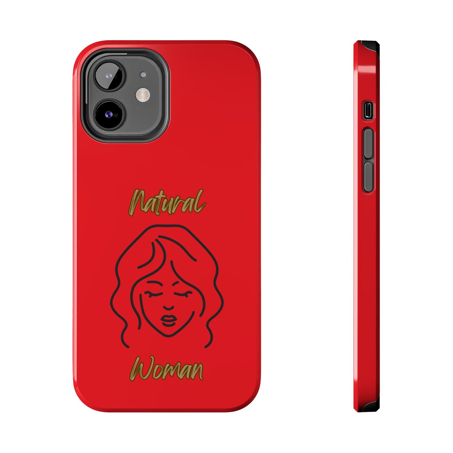 Natural Woman Modest (BL)Tough Phone Cases RED