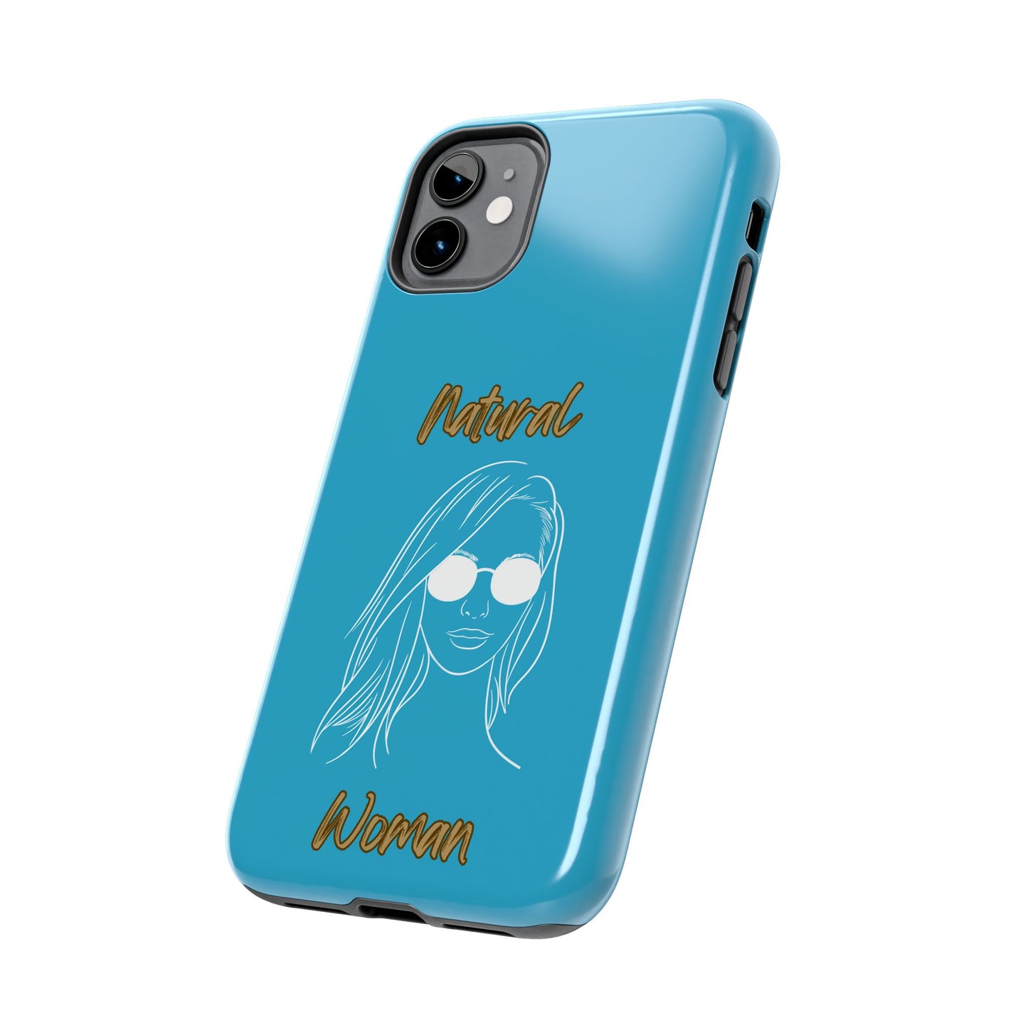 Natural Woman Shades (WL)Tough Phone Cases TURQUOISE