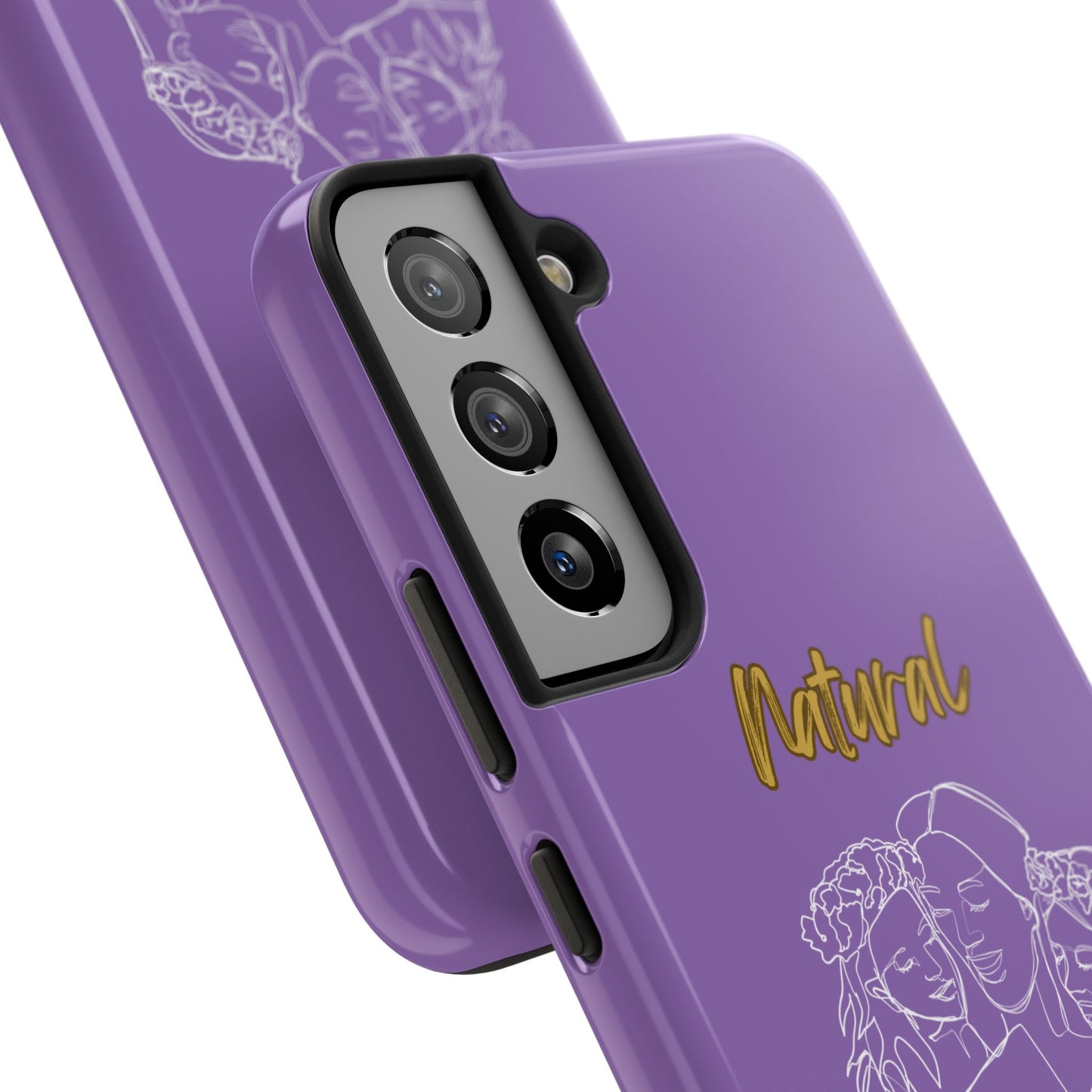 Natural Woman Me & My Girls (WL)Tough Phone Cases LIGHT PURPLE