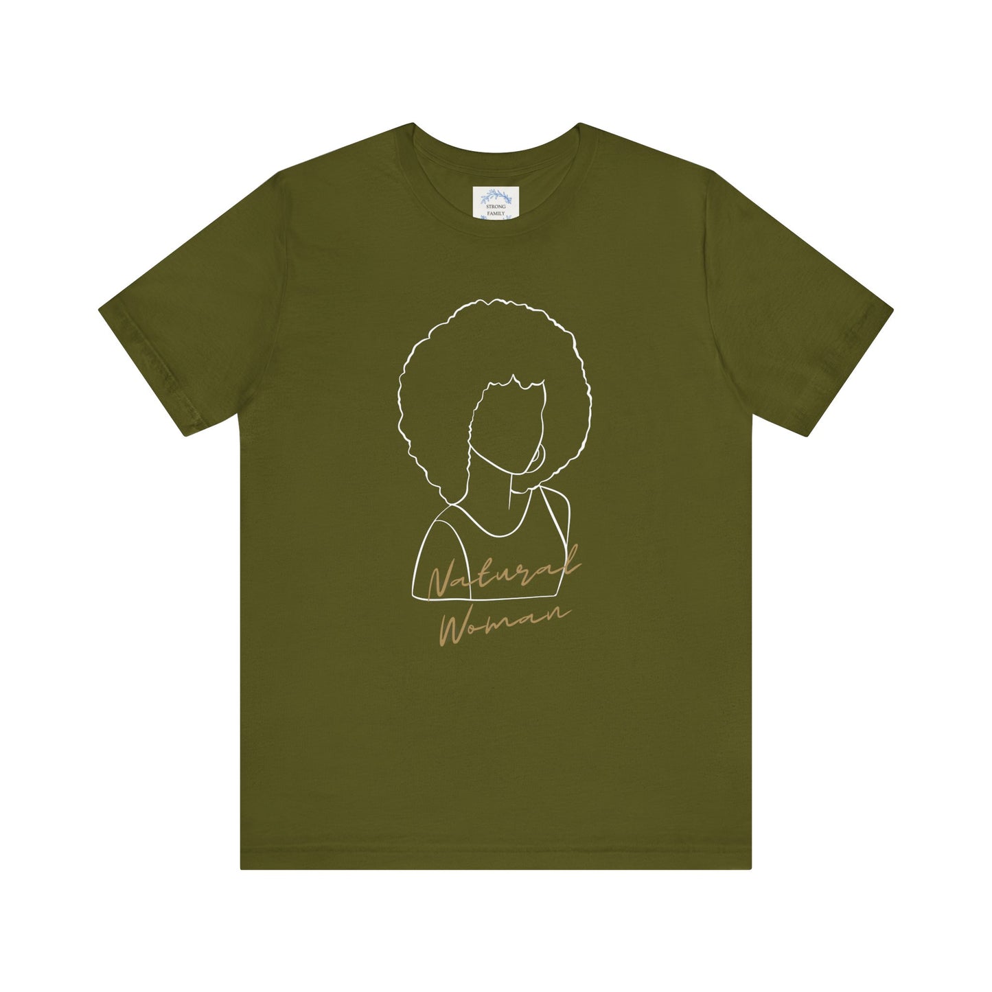 Natural Woman Afro (WL) Short Sleeve T-Shirt Express Delivery