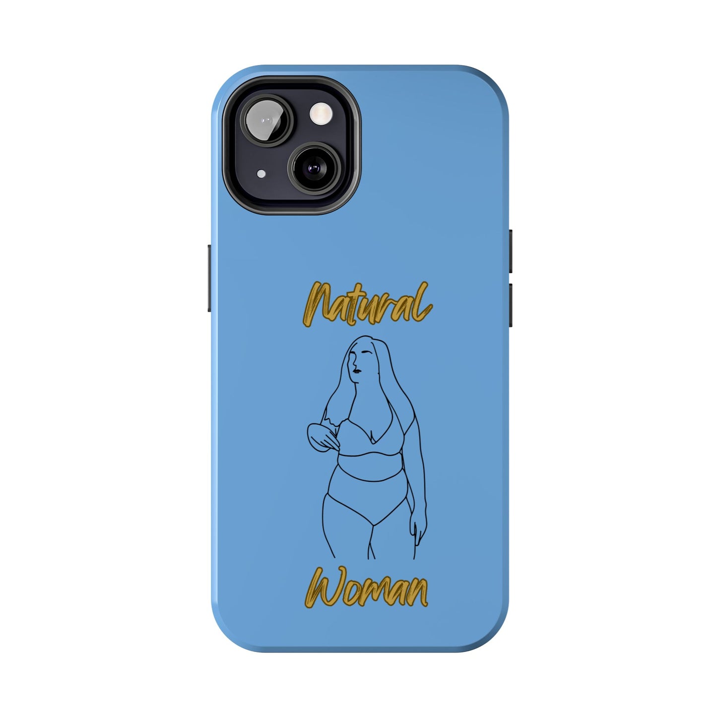 Natural Woman Full Beauty (BL)Tough Phone Cases LIGHT BLUE