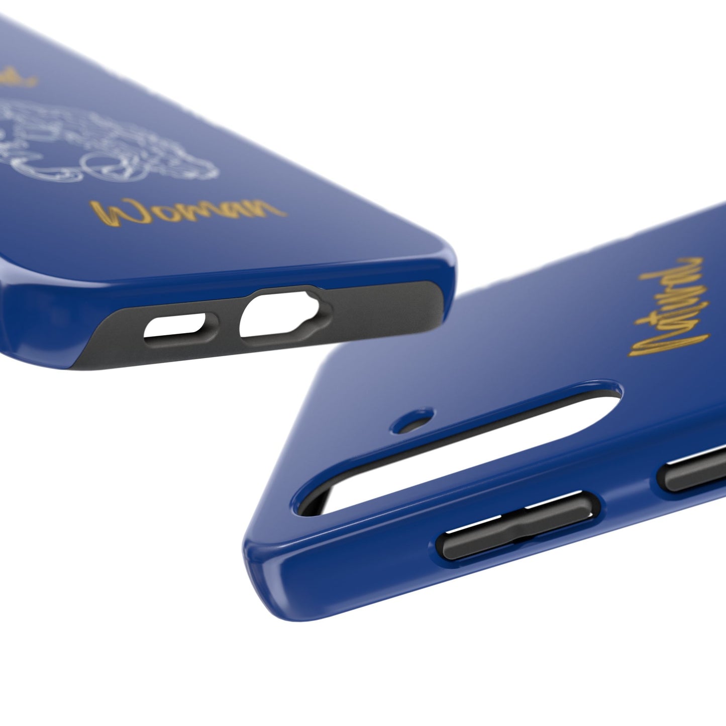 Natural Woman Naturally Me (WL)Tough Phone Cases DARK BLUE