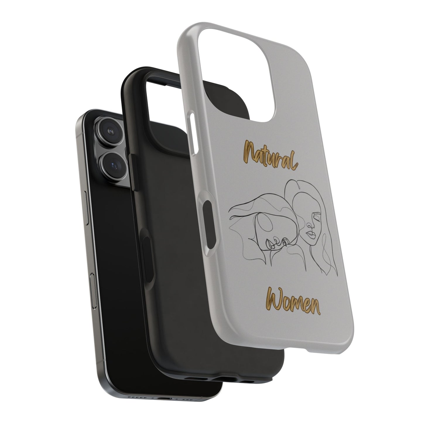 Natural Woman Sisters (BL)Tough Phone Cases LIGHT GREY