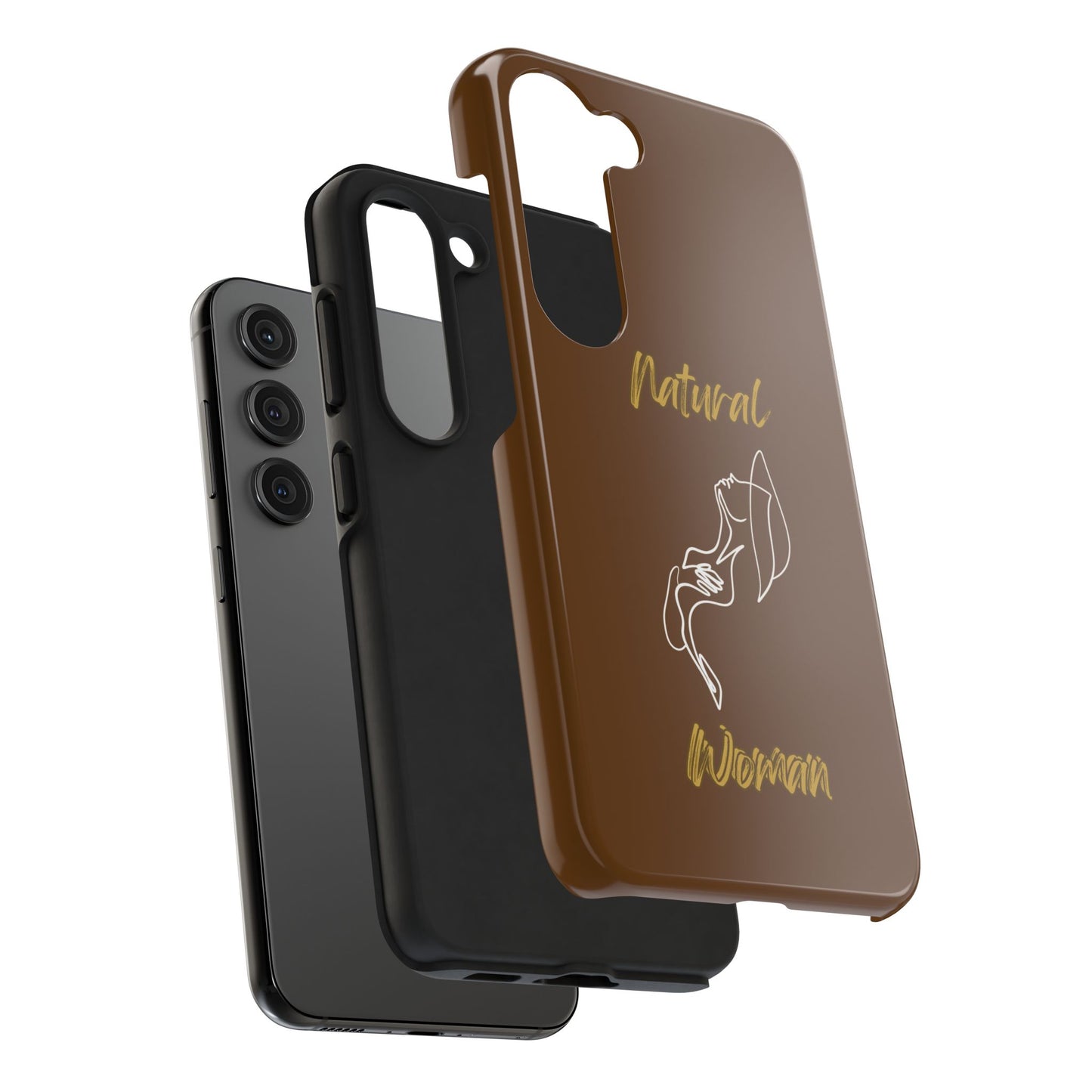 Natural Woman Free (WL)Tough Phone Cases BROWN