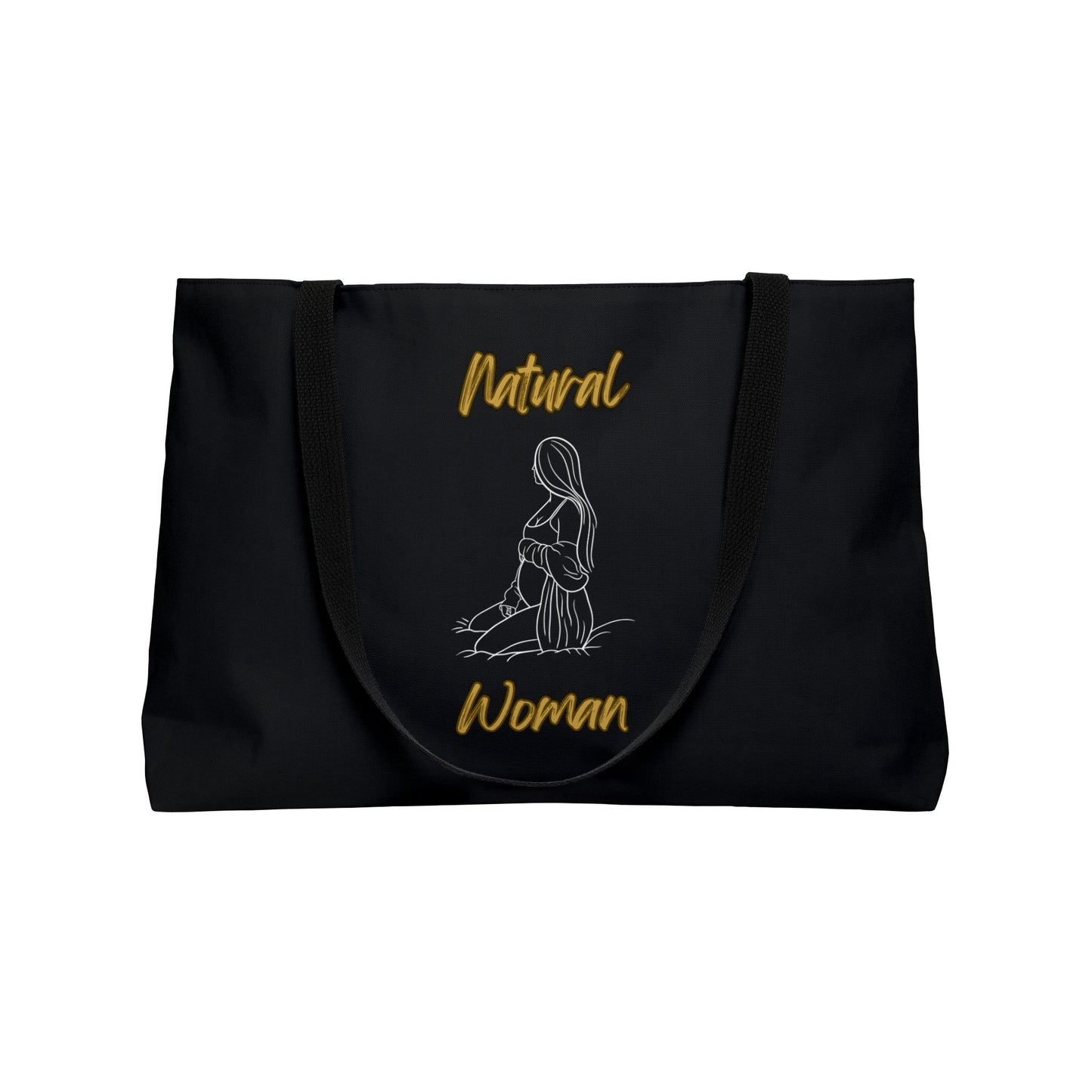 Natural Woman Expecting (WL) Weekender Tote Bag BLACK