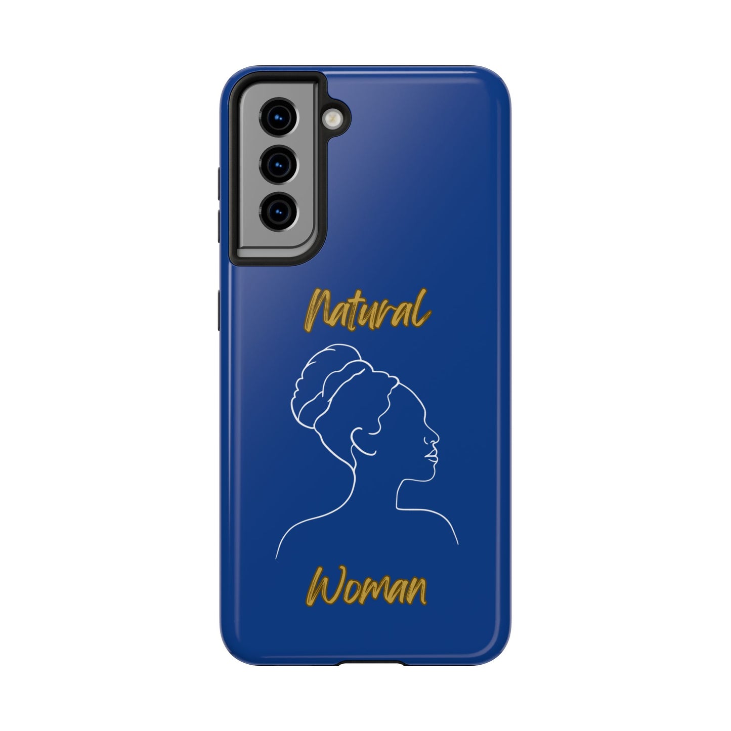 Natural Woman Mixed (WL)Tough Phone Cases DARK BLUE