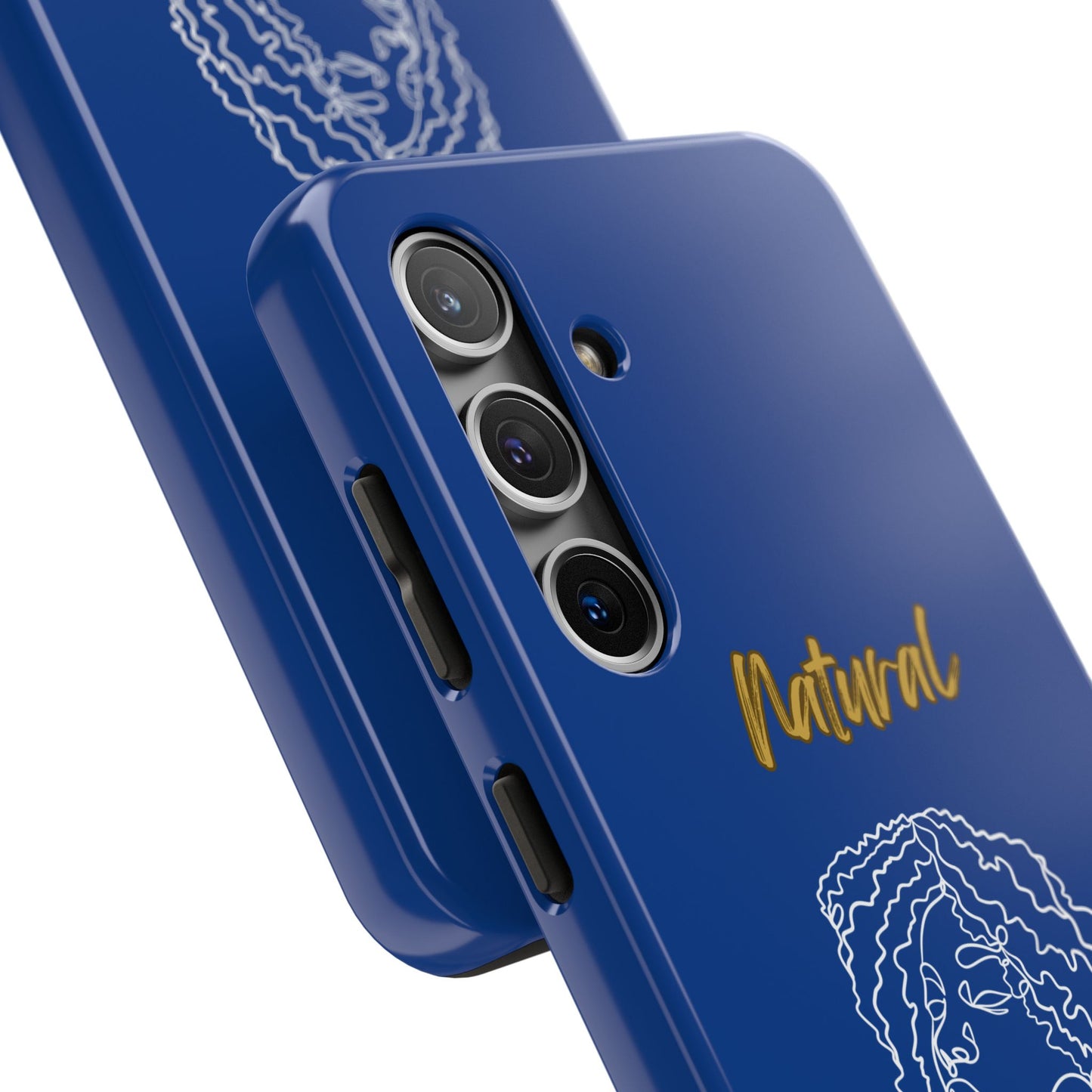 Natural Woman Naturally Me (WL)Tough Phone Cases DARK BLUE