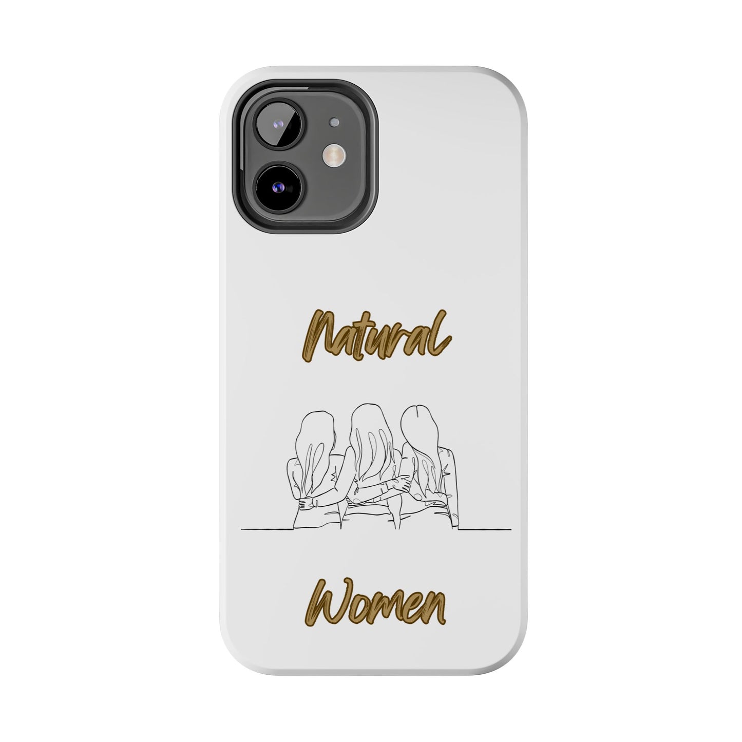 Natural Woman Loving Friends (BL)Tough Phone Cases WHITE