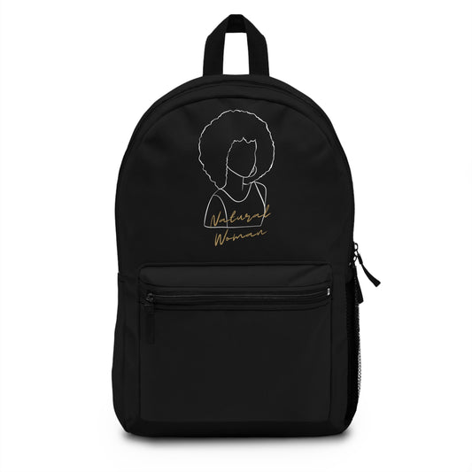 Natural Woman Afro (WL) Backpack BLACK