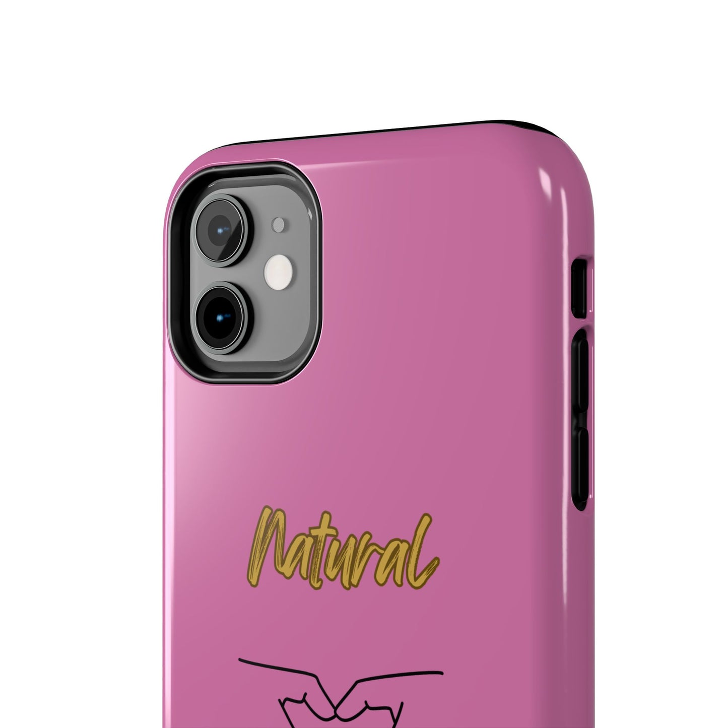 Natural Woman I Love You (BL)Tough Phone Cases LIGHT PINK