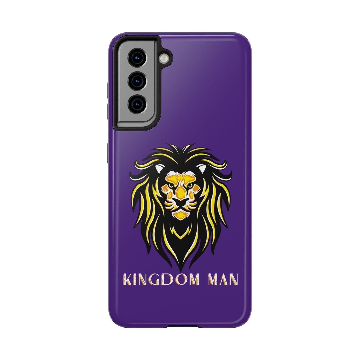 Kingdom Man (White-Gold Label) Tough Phone Case PURPLE