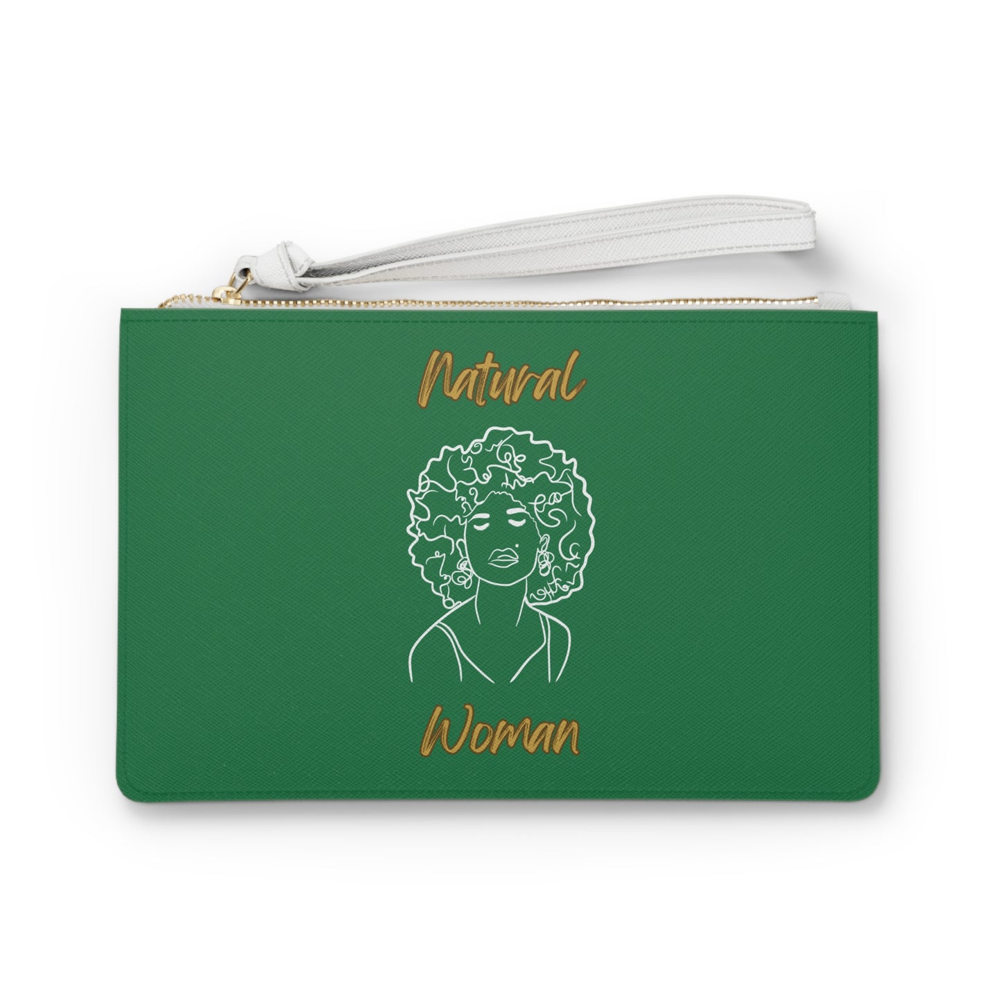 Natural Woman All About Me (WL) Clutch Bag DARK GREEN