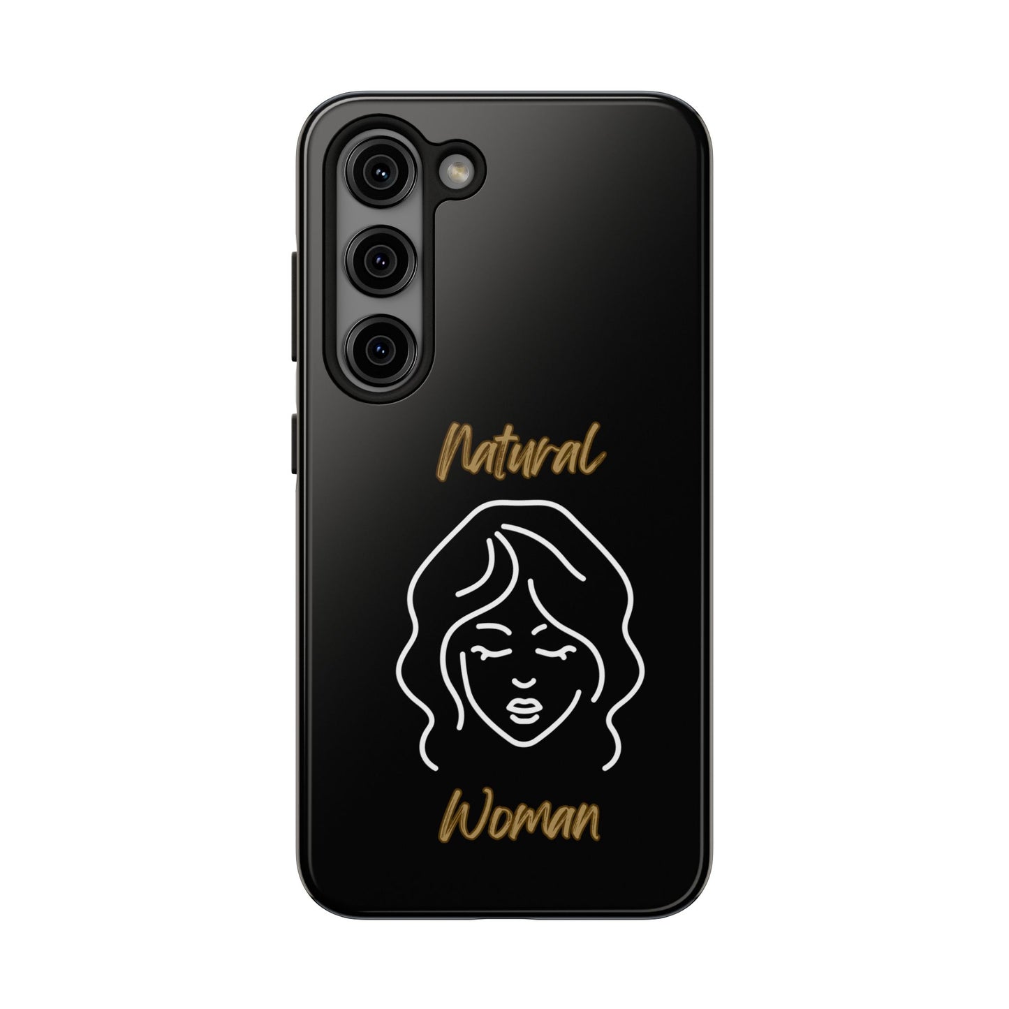 Natural Woman Modest (WL)Tough Phone Cases BLACK