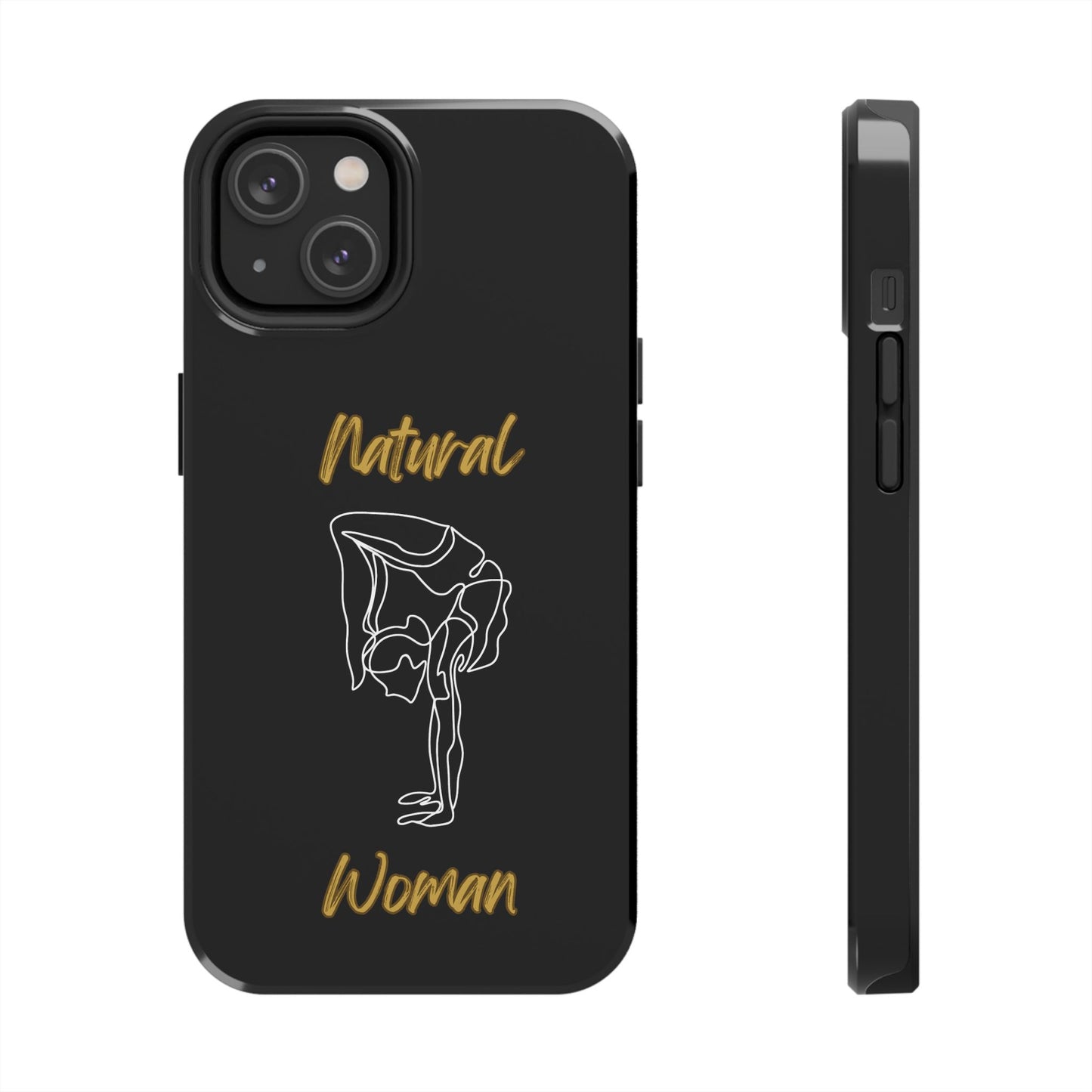Natural Woman Flexible (WL)Tough Phone Cases BLACK