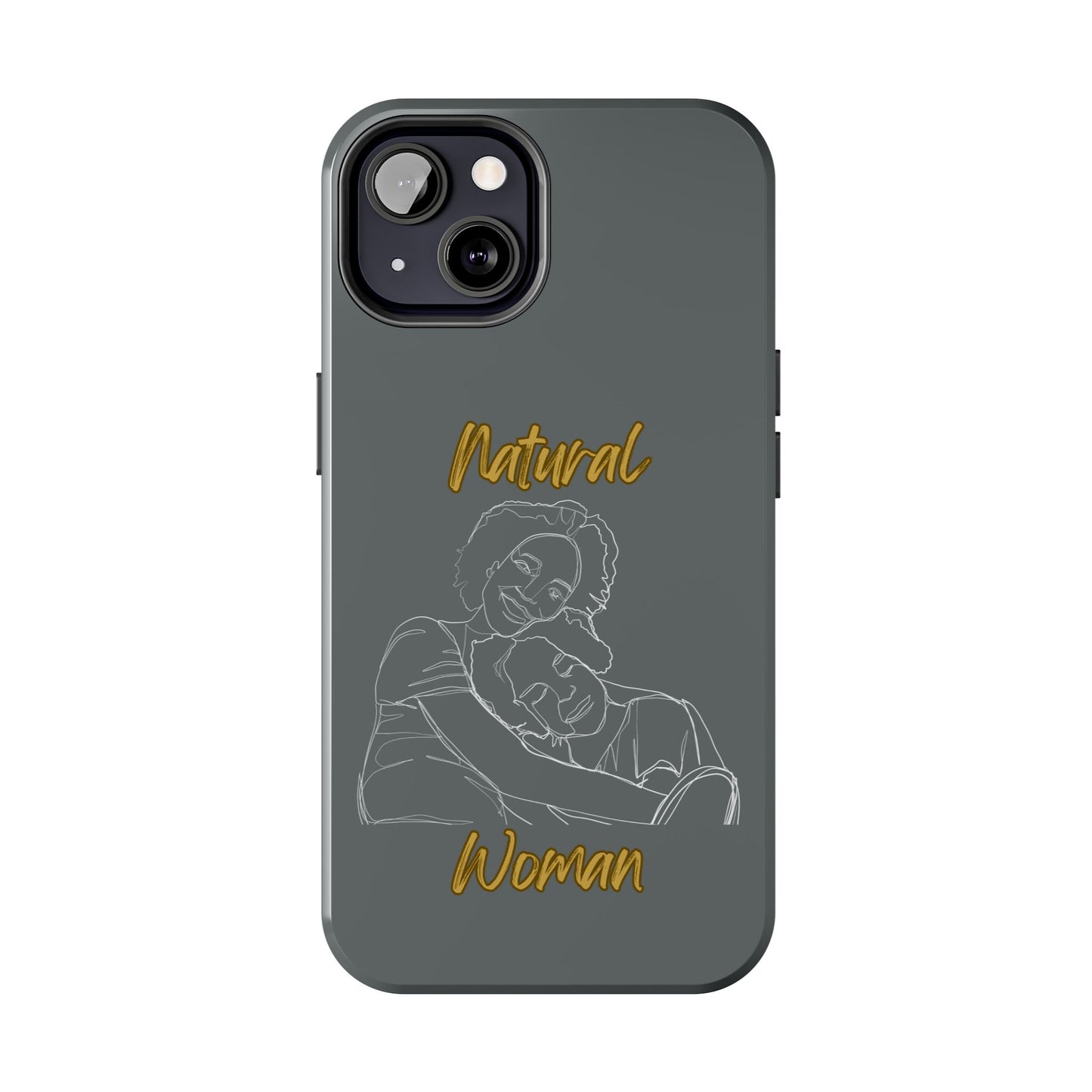 Natural Woman Loving Embrace (WL)Tough Phone Cases DARK GREY