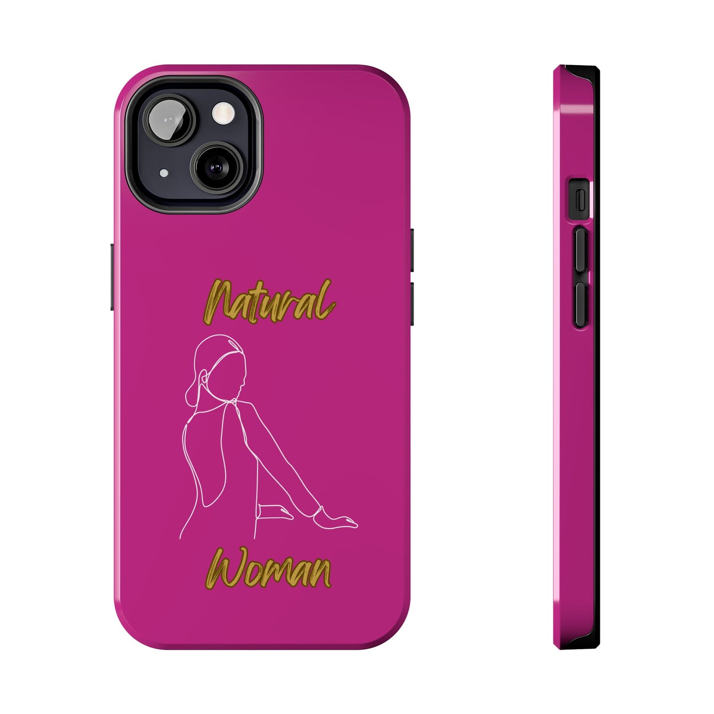 Natural Woman Hands Free (WL)Tough Phone Cases PINK