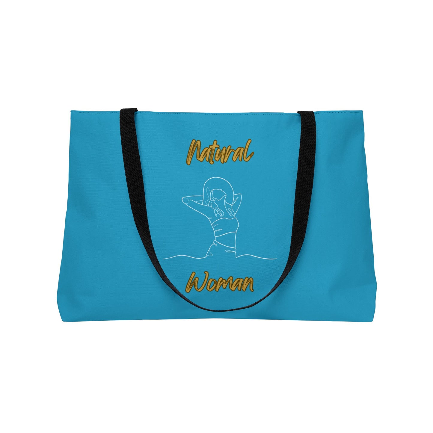 Natural Woman Sun Fun (WL) Weekender Tote Bag TURQUOISE