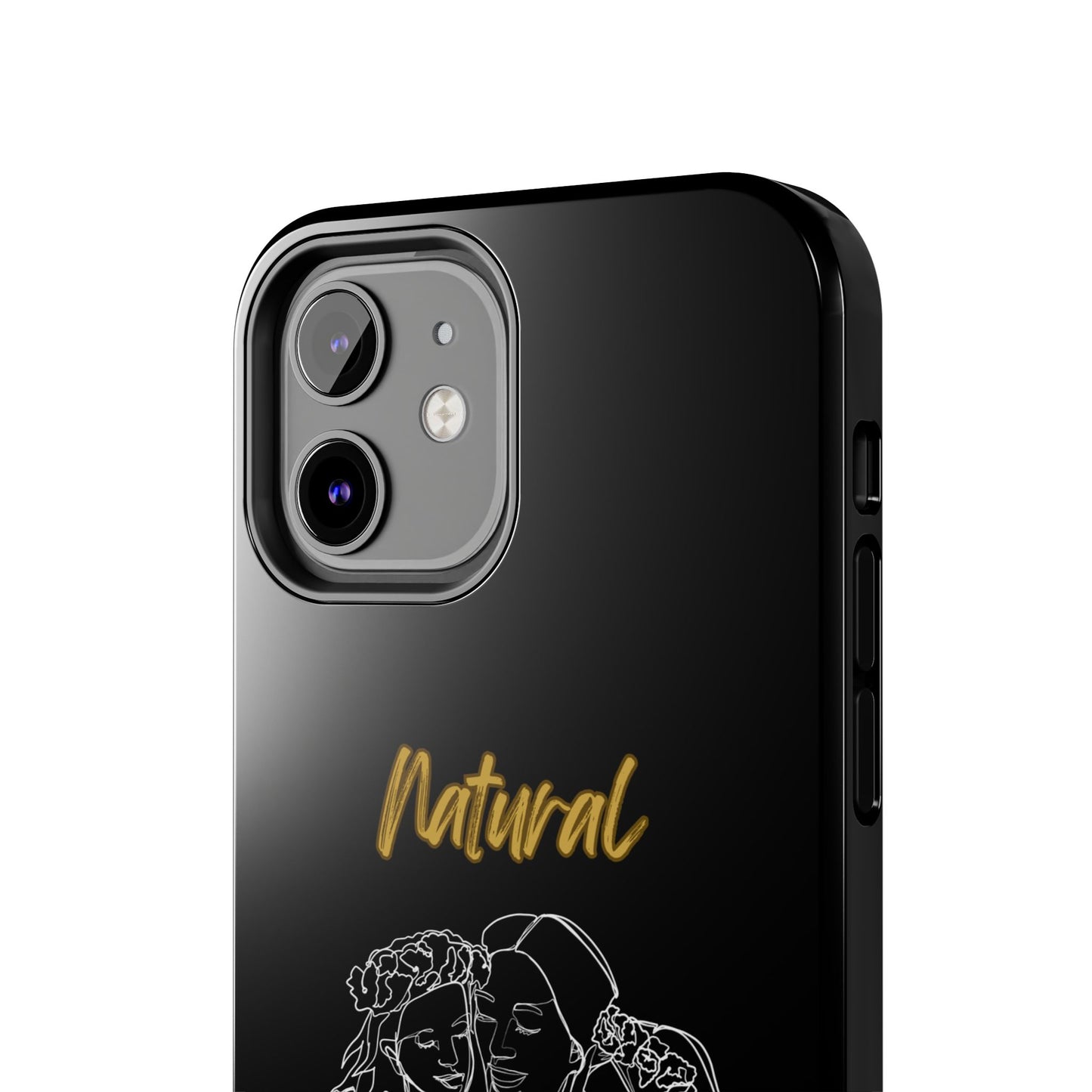 Natural Woman Me & My Girls (WL)Tough Phone Cases BLACK