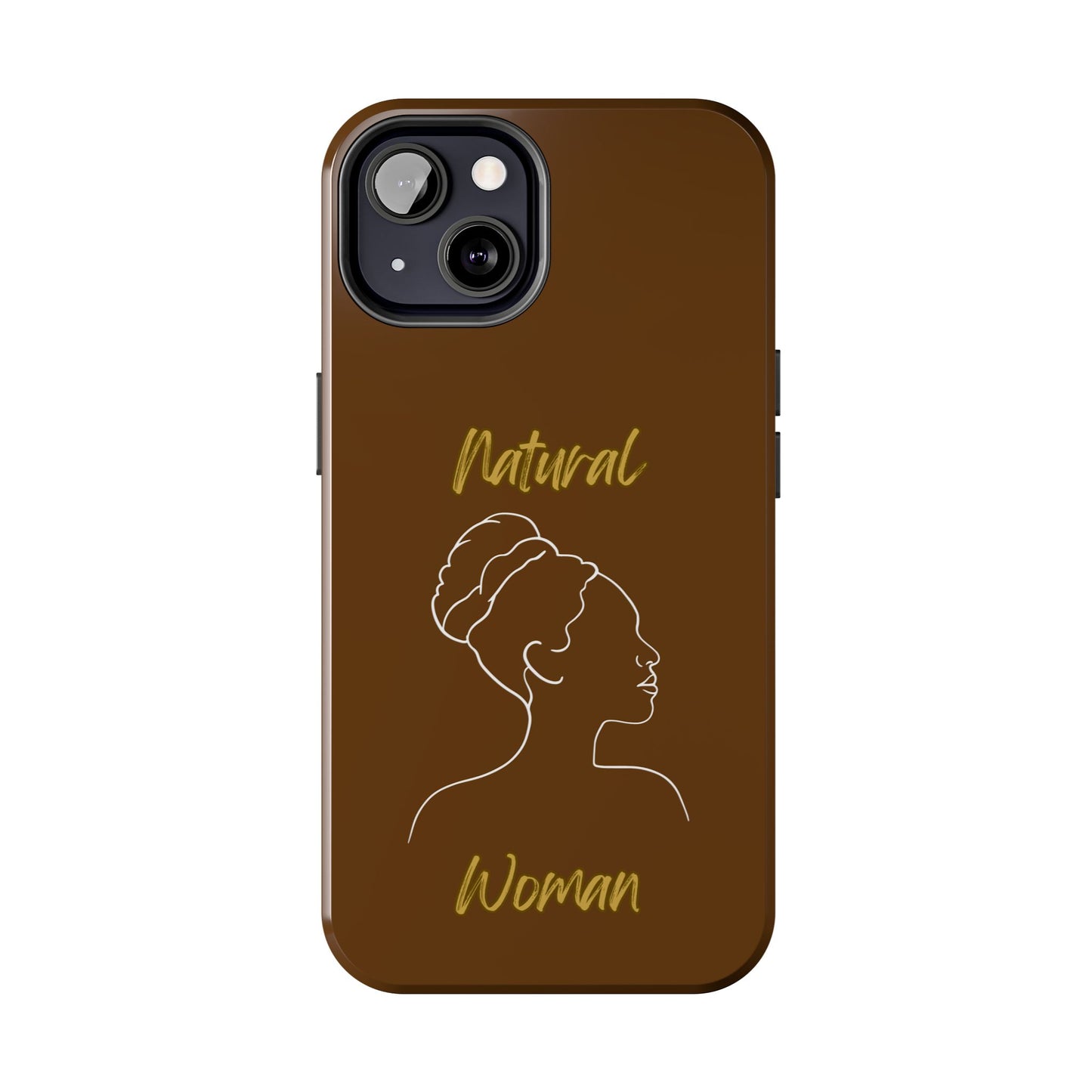 Natural Woman Mixed (WL)Tough Phone Cases BROWN