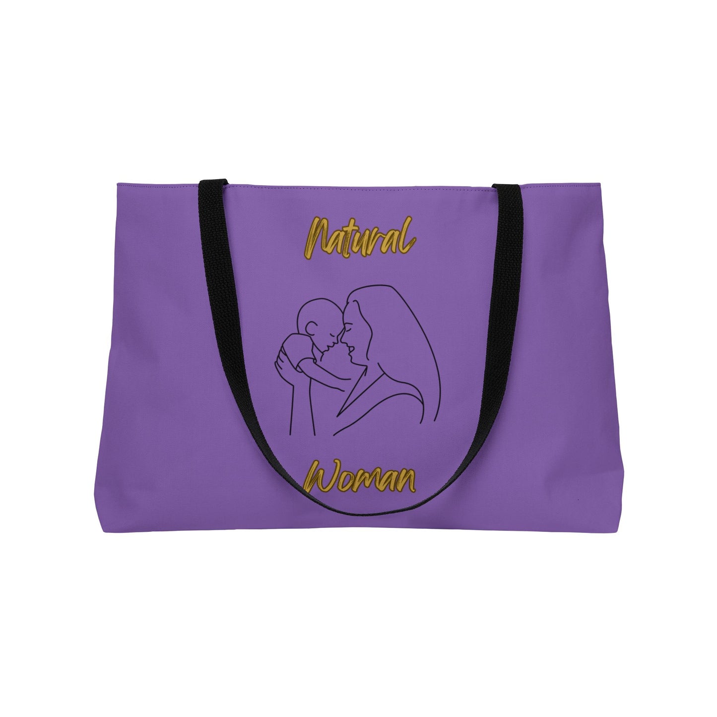 Natural Woman Joy (BL) Weekender Tote Bag LIGHT PURPLE