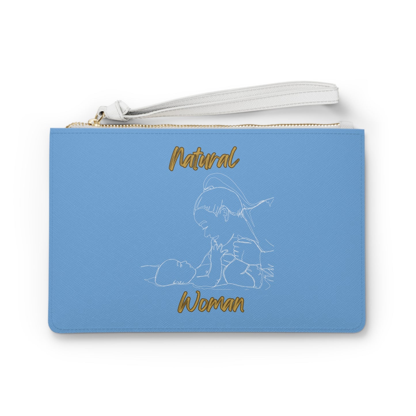 Natural Woman New Life (WL) Clutch Bag LIGHT BLUE