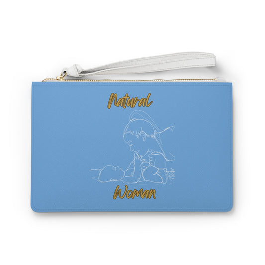 Natural Woman New Life (WL) Clutch Bag LIGHT BLUE