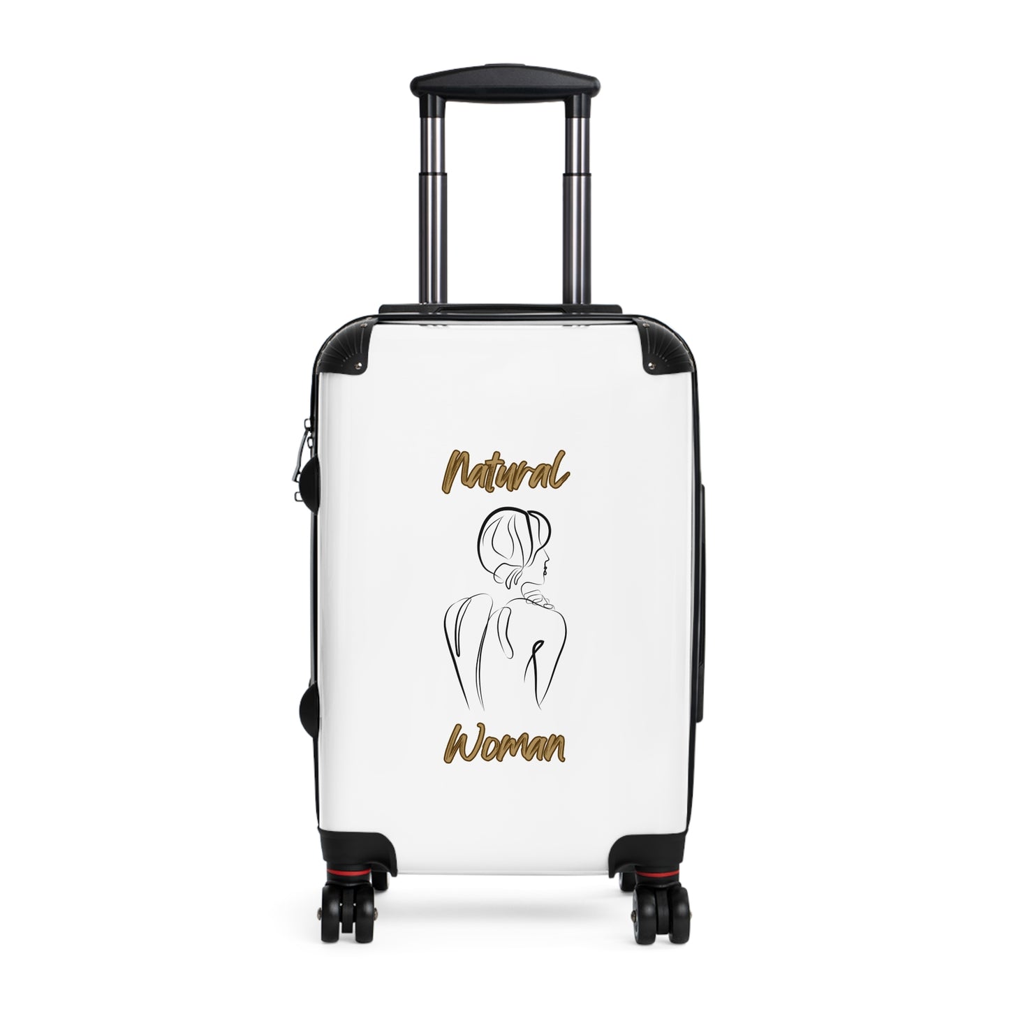 Natural Woman Back (BL) Suitcase WHITE